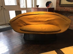 Warren Platner for Knoll Bronze Sofa