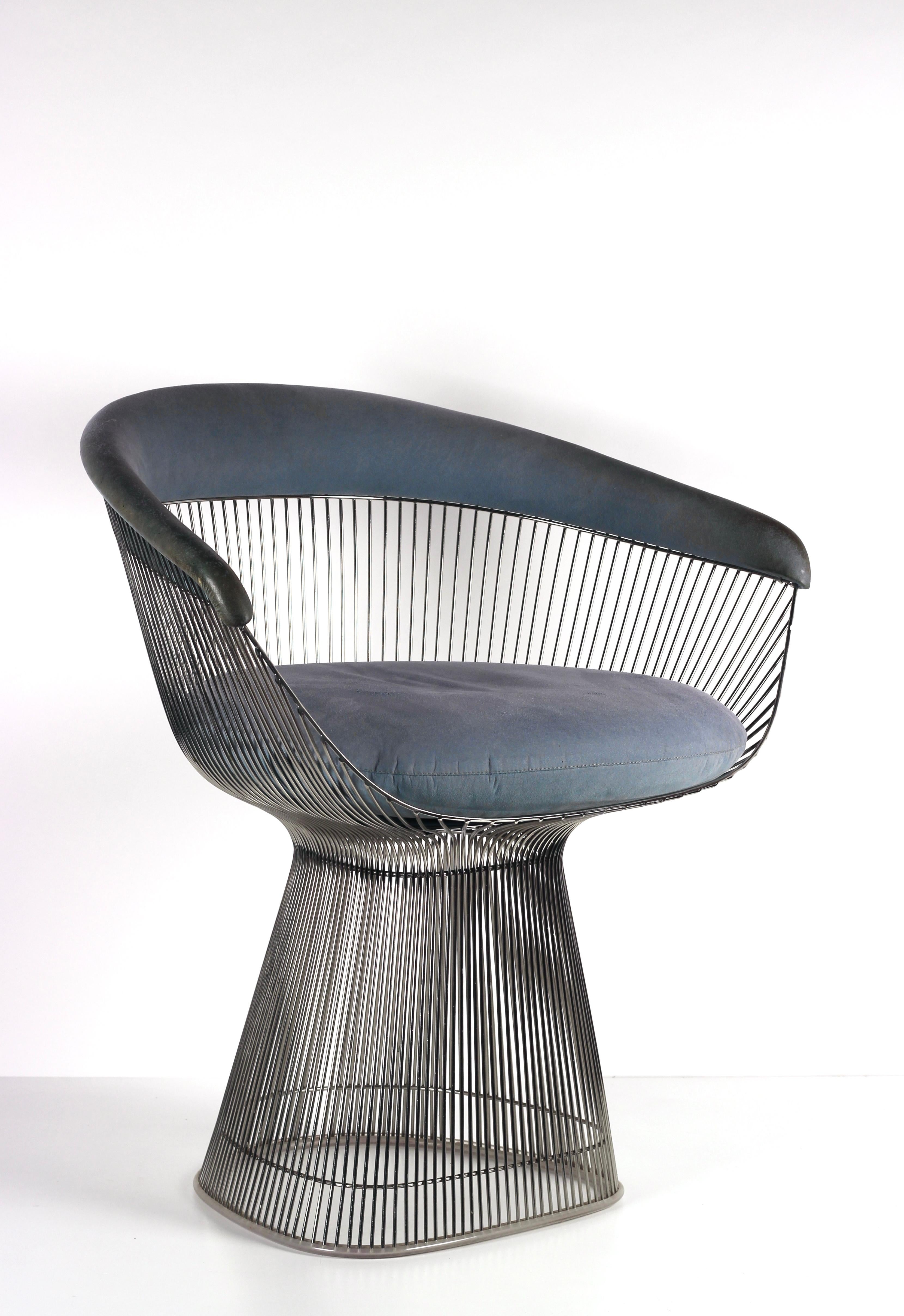Warren Platner for Knoll classic armchair designed 1966 For Sale 4