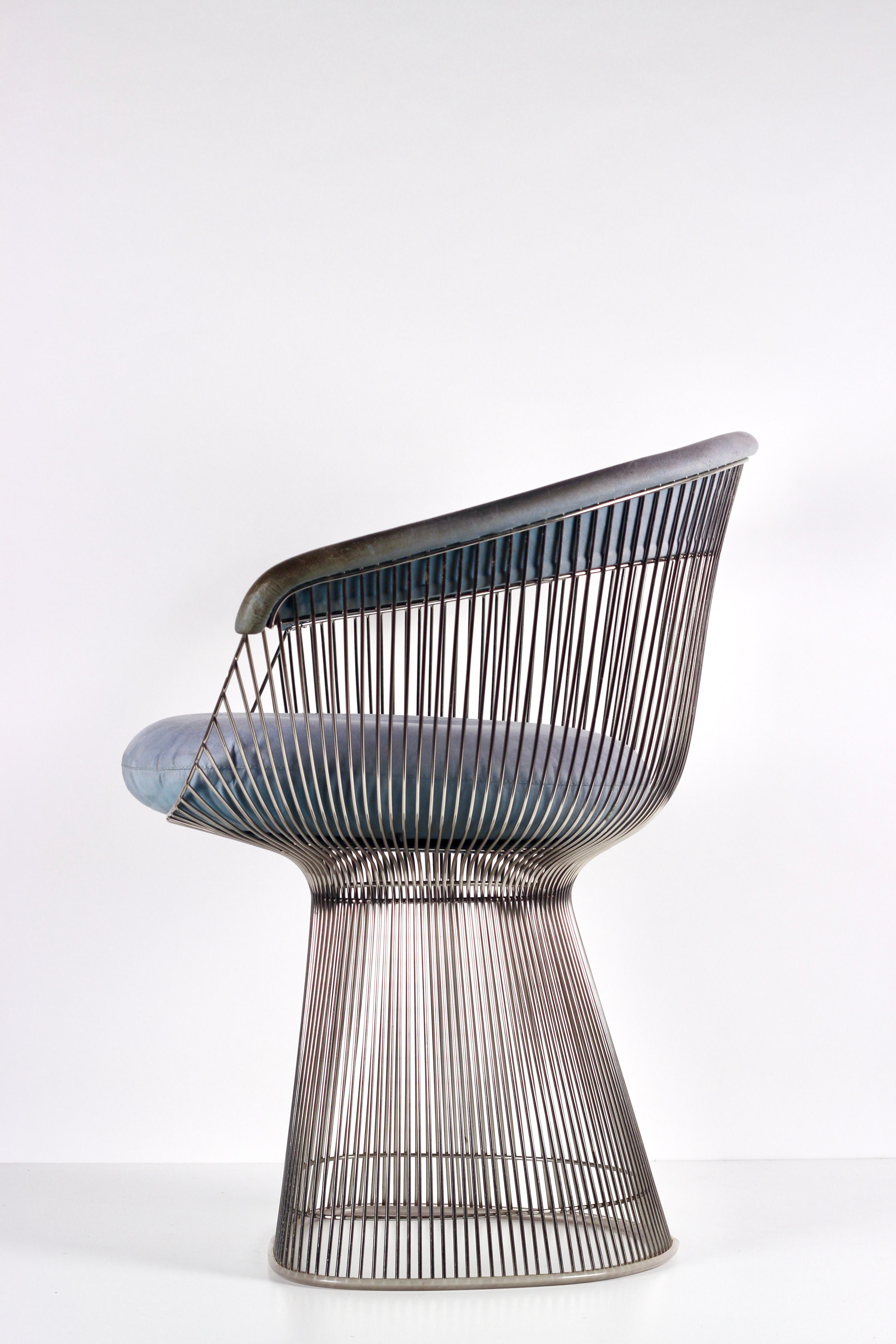 Modern Warren Platner for Knoll classic armchair designed 1966 For Sale
