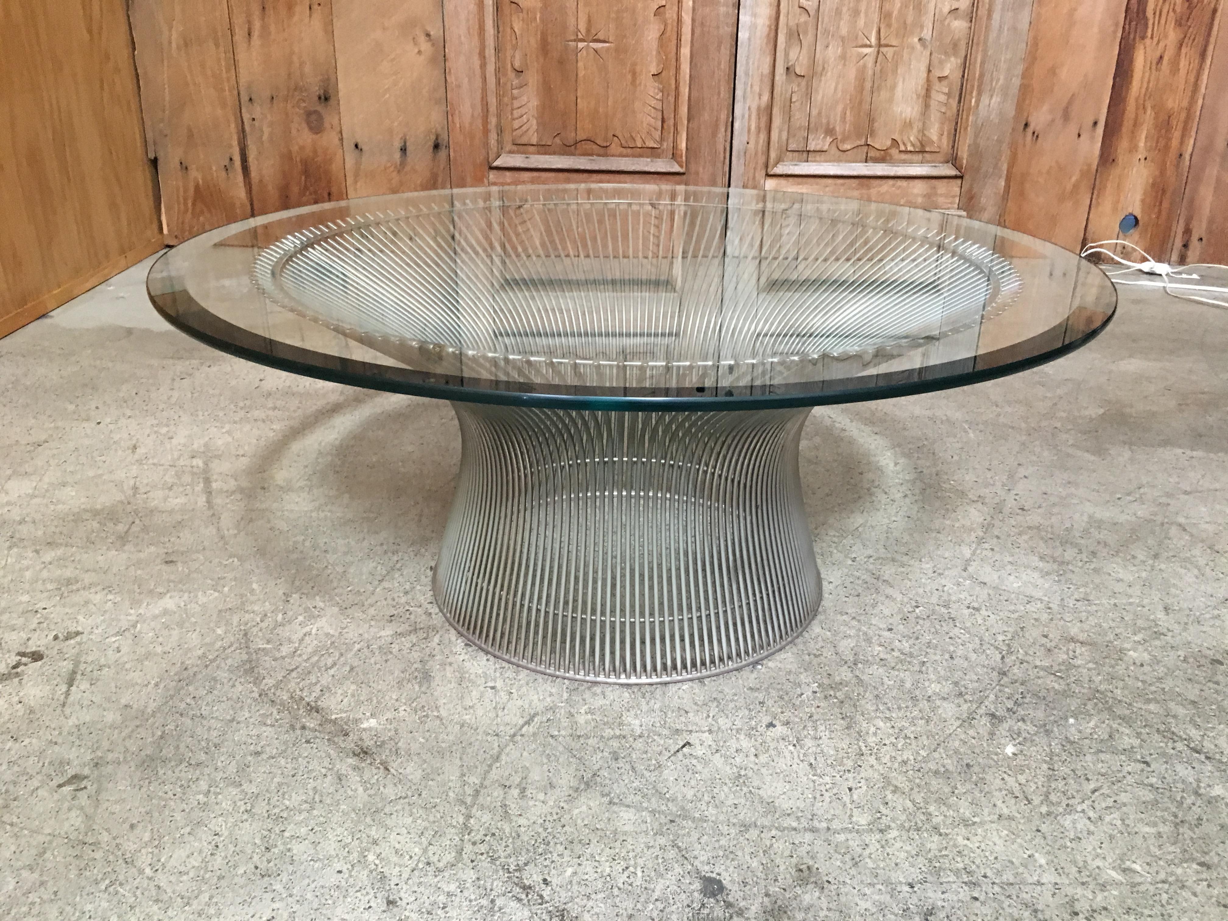 Warren Platner for Knoll Coffee Table In Good Condition In Denton, TX