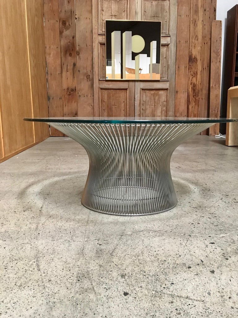 Knoll Coffee Tables - Warren Platner for Knoll Coffee Table For Sale at 1stdibs - 15 h x 38 ¼ w x 34 d.