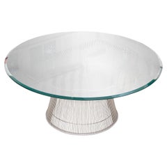 Tavolino da caffè Warren Platner per Knoll