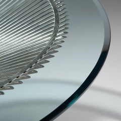 Warren Platner for Knoll Coffee Table in Steel and Glass