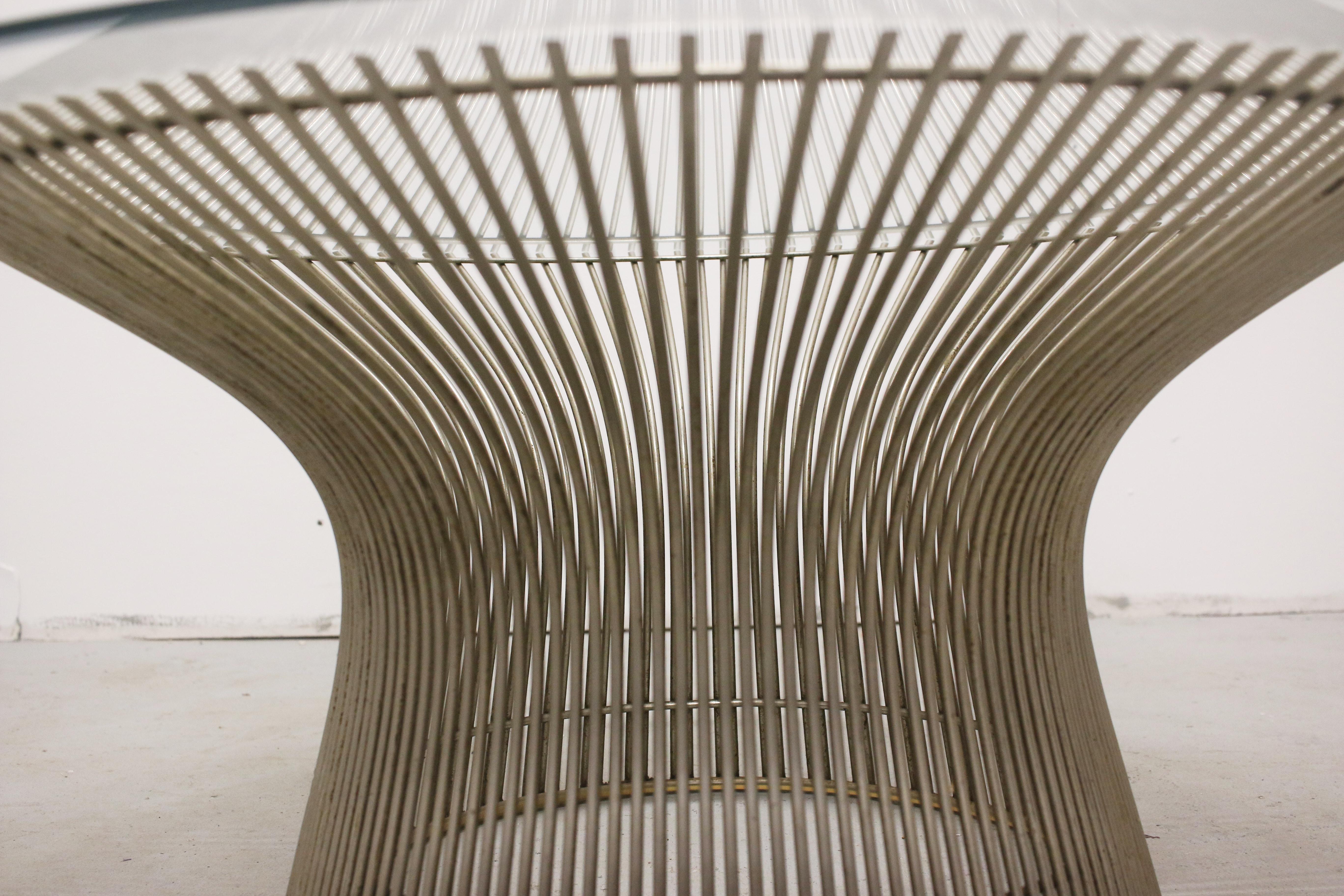 Late 20th Century Warren Platner for Knoll Coffee Table, USA, 1970s