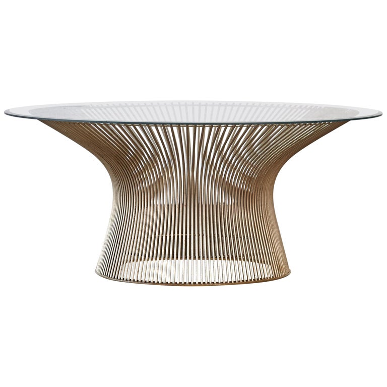 Warren Platner for Knoll Coffee Table, USA, 1970s For Sale