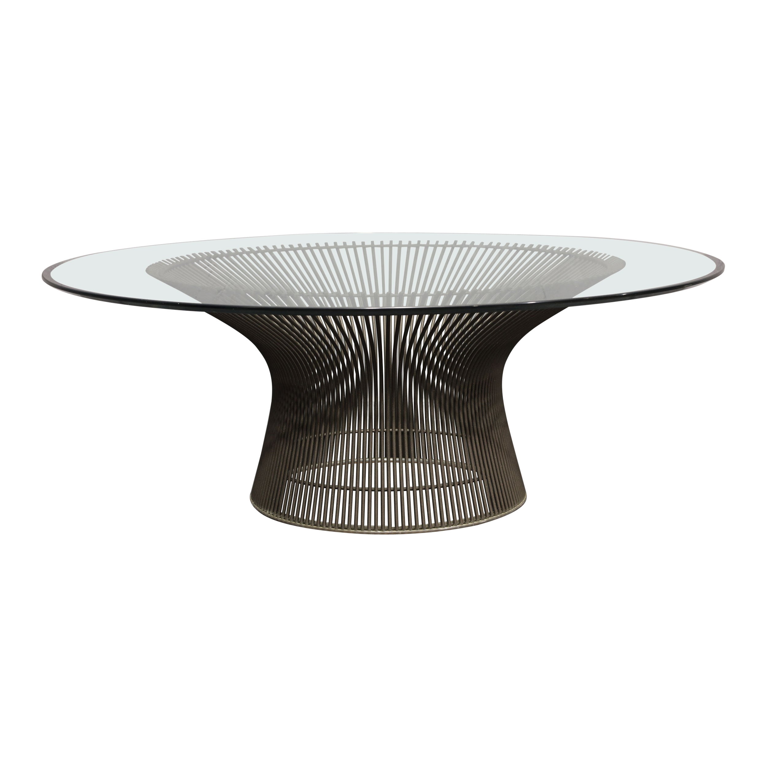 Warren Platner for Knoll Coffee Table with Beveled Glass Top