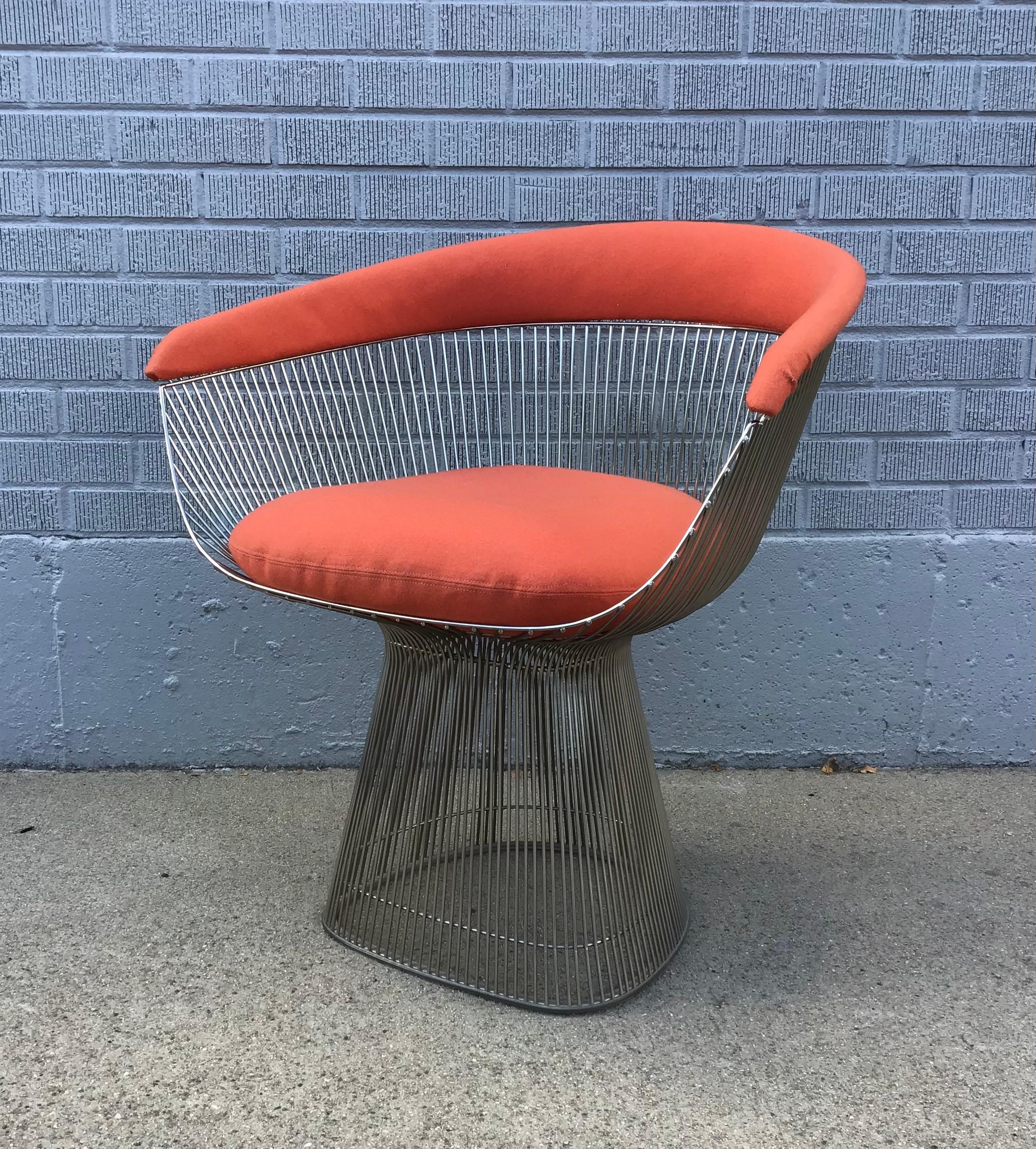 Sedia da pranzo Warren Platner per Knoll, CIRCA ANNI 70 in vendita 5