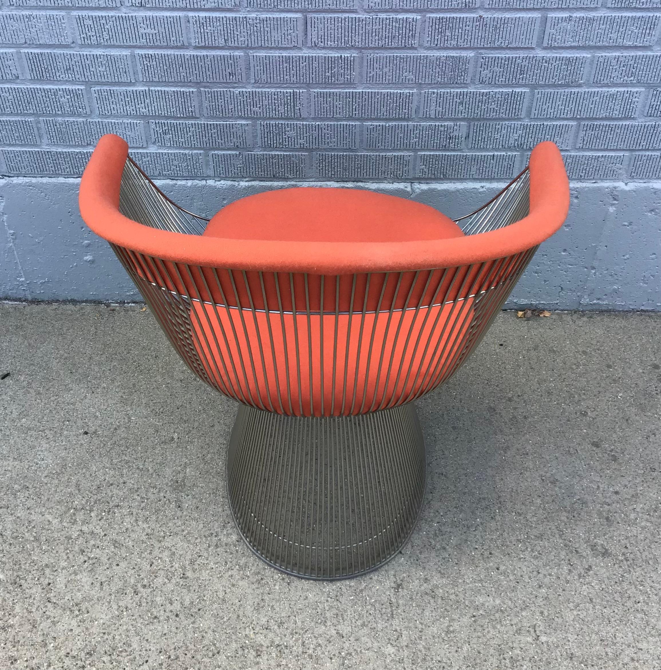 Sedia da pranzo Warren Platner per Knoll, CIRCA ANNI 70 in vendita 1