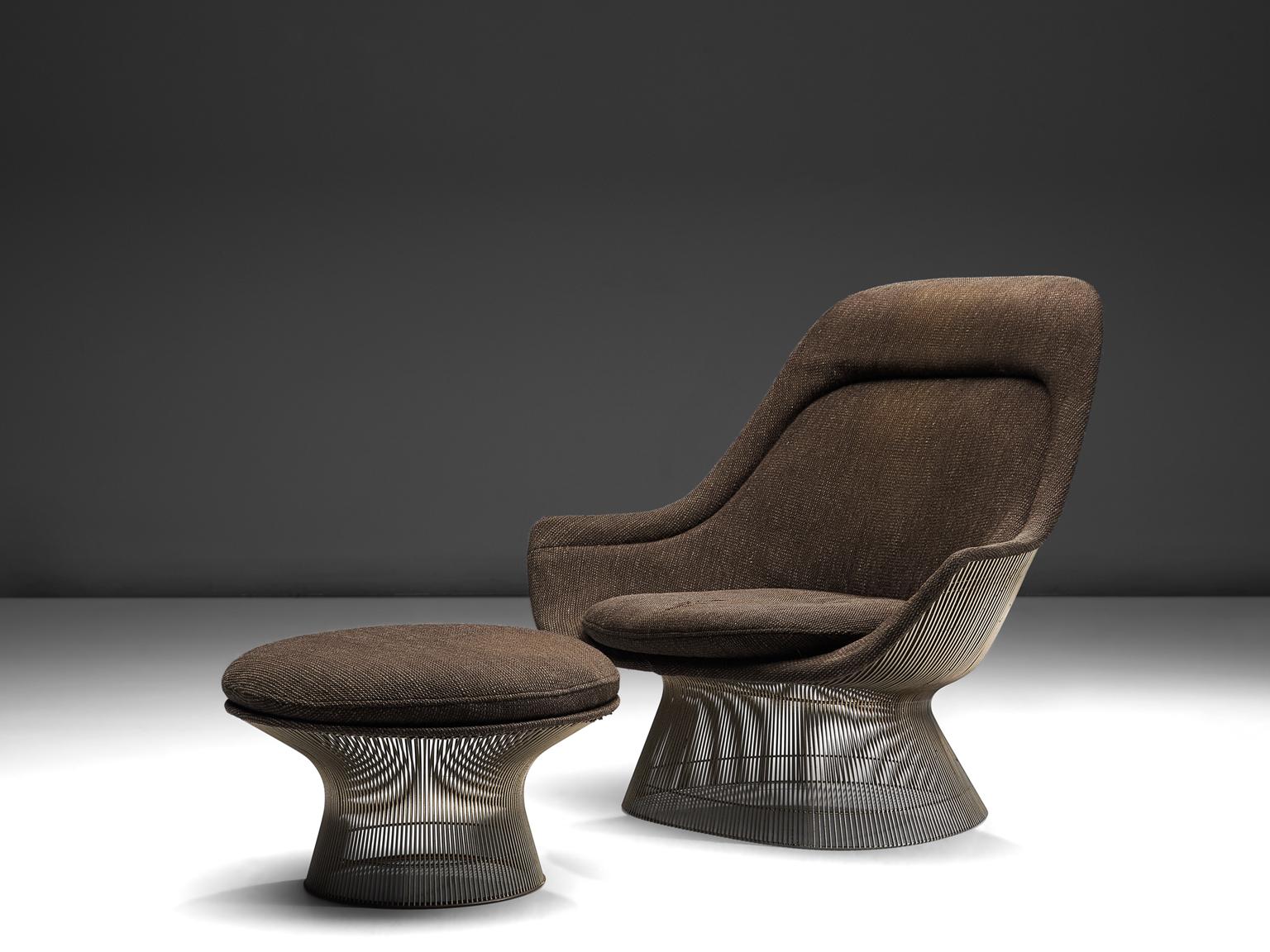 Warren Platner for Knoll Easy Chair and Ottoman 2