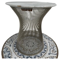 Warren Platner for Knoll Furniture Marble Top Side Table