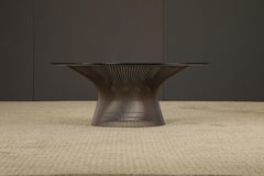 Warren Platner for Knoll International Bronze Coffee Table, circa 1970s