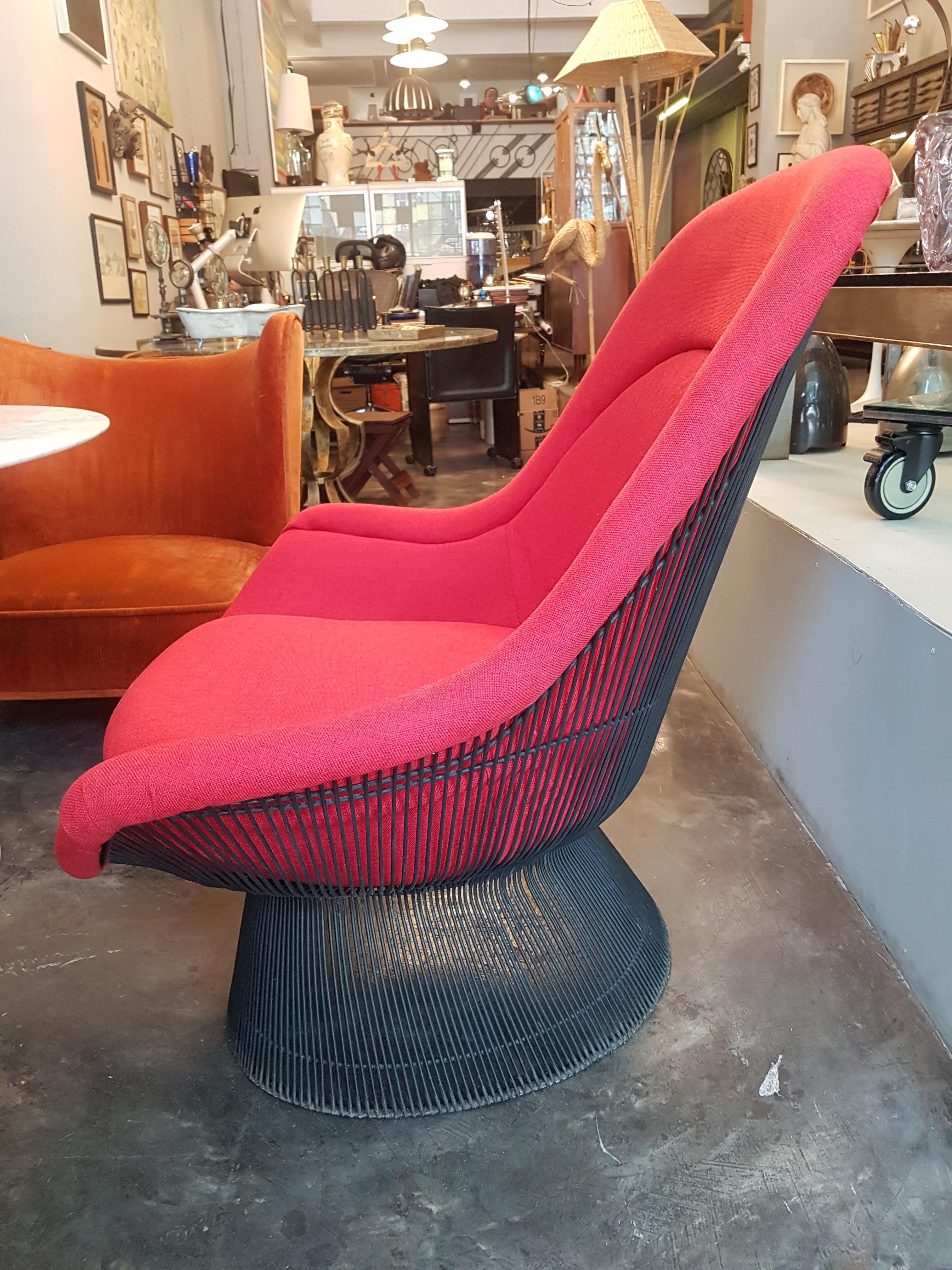 Mexican Warren Platner Attributed Steel Lounge Chair