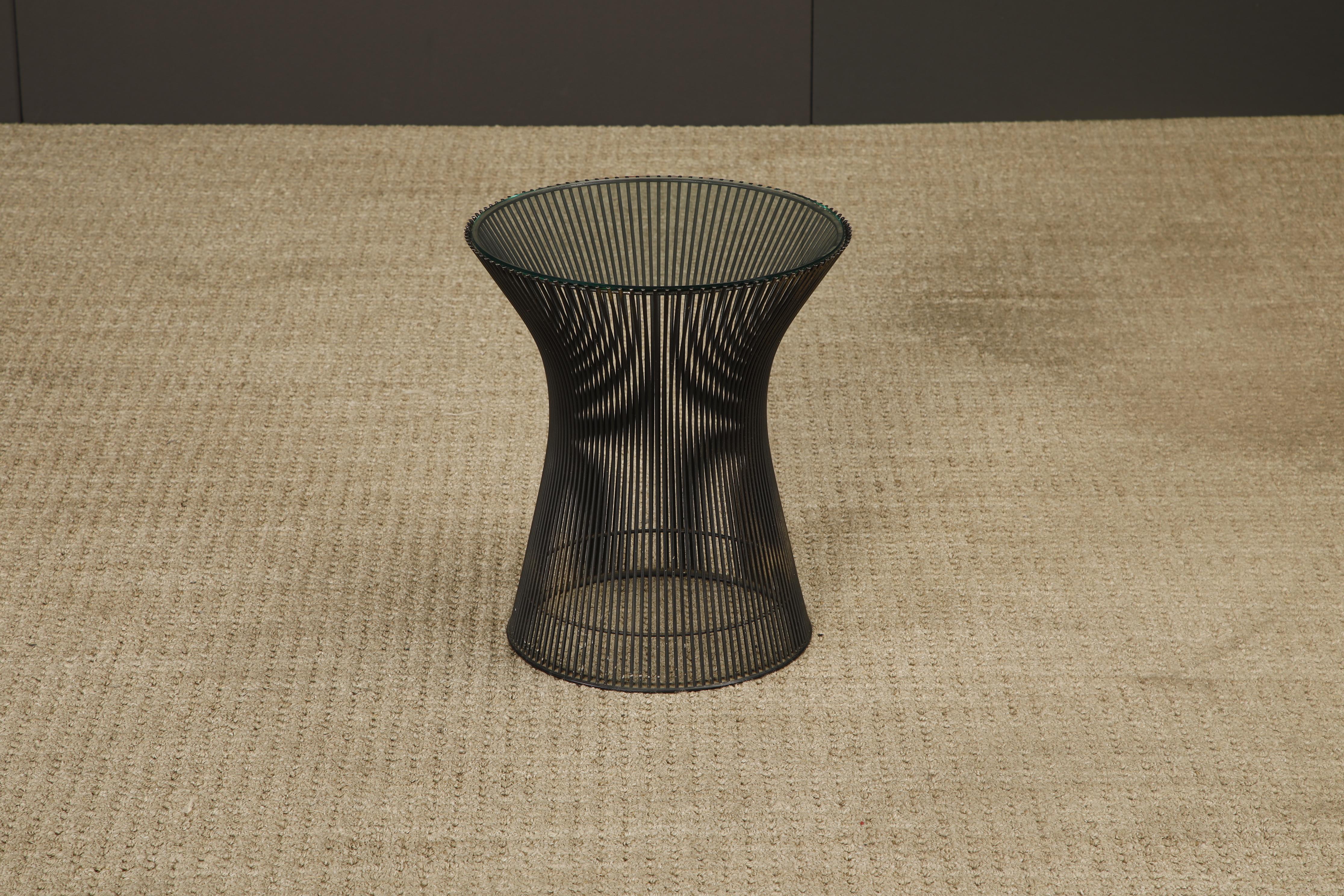 Warren Platner für Knoll International Draht-Beistelltisch, um 1970er Jahre (amerikanisch) im Angebot