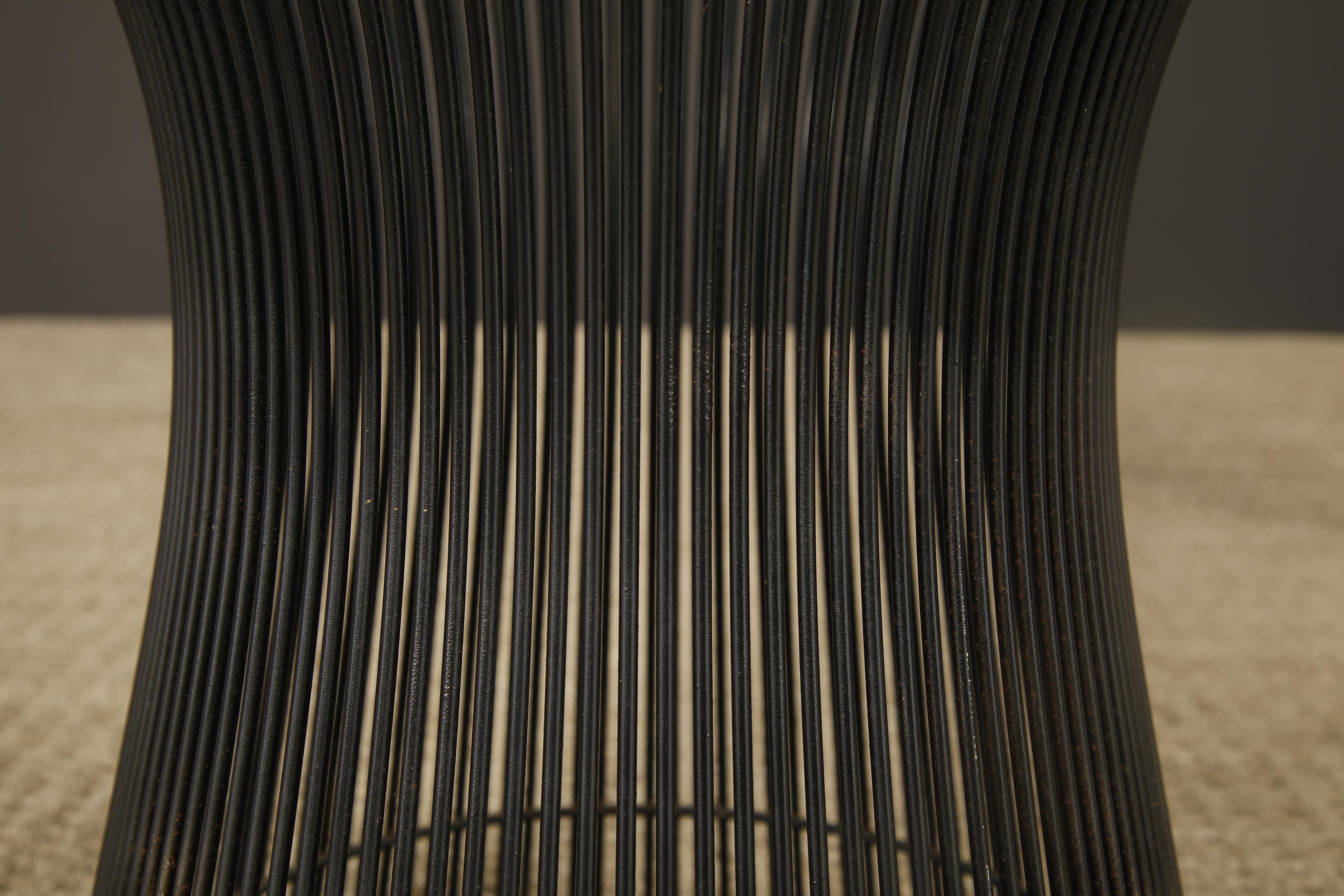 Warren Platner für Knoll International Draht-Beistelltisch, um 1970er Jahre im Angebot 1