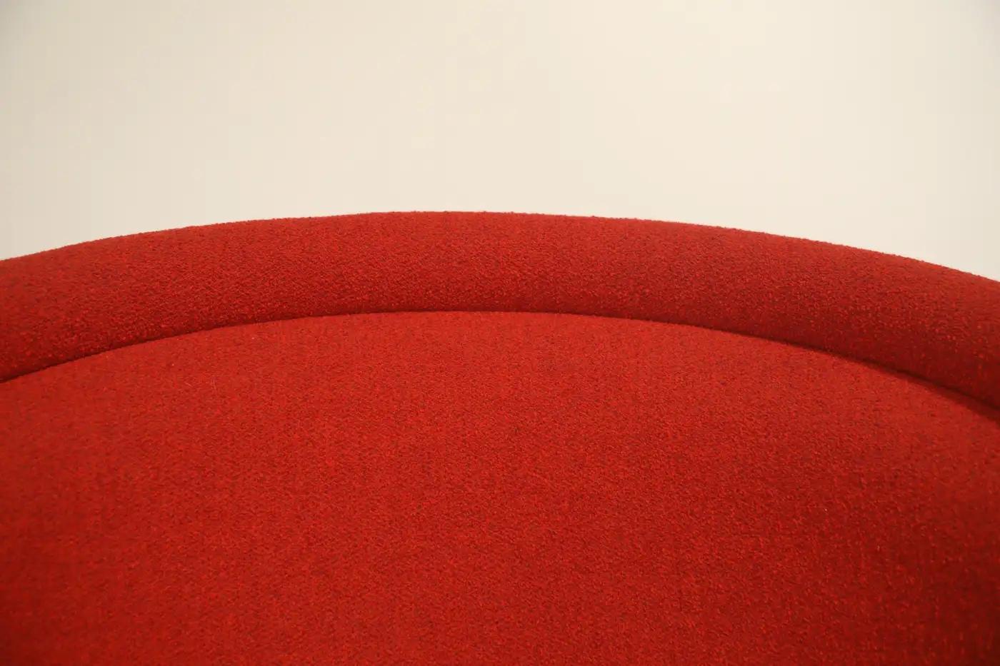 Warren Platner für Knoll Lounge Chairs aus Knoll Wool Boucle, paarweise erhältlich im Angebot 7