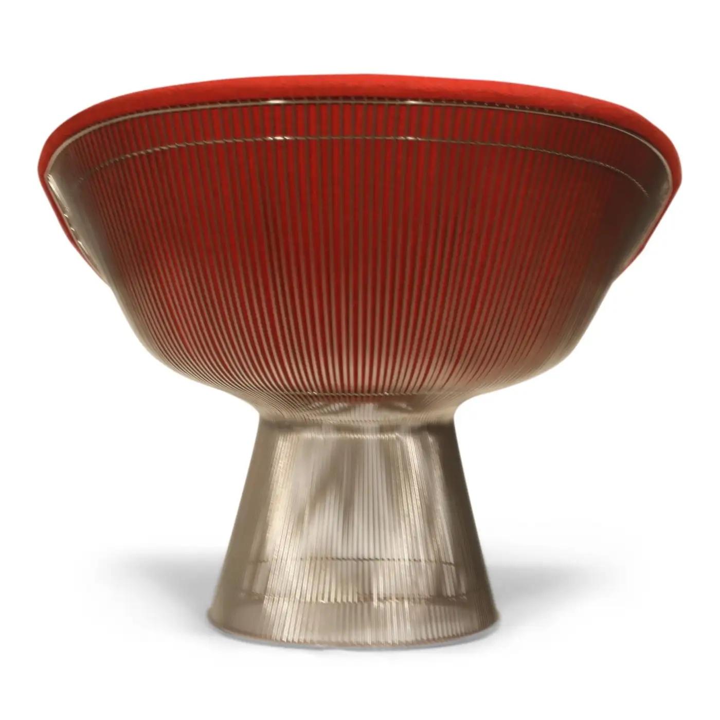 Warren Platner für Knoll Lounge Chairs aus Knoll Wool Boucle, paarweise erhältlich (Bouclé) im Angebot