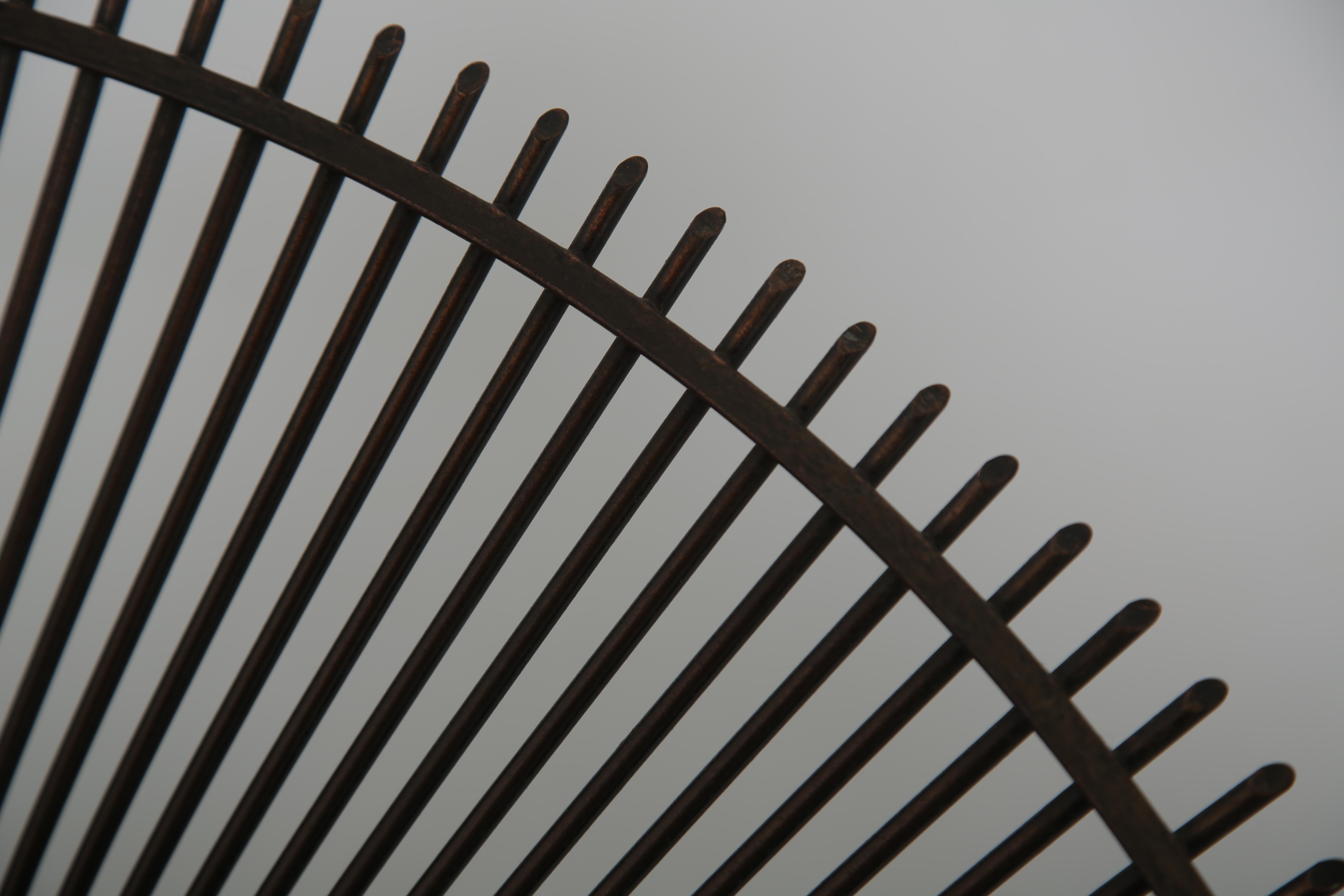 Warren Platner for Knoll, Mid-Century Bronze and Glass Coffee table Circa 1966. For Sale 5