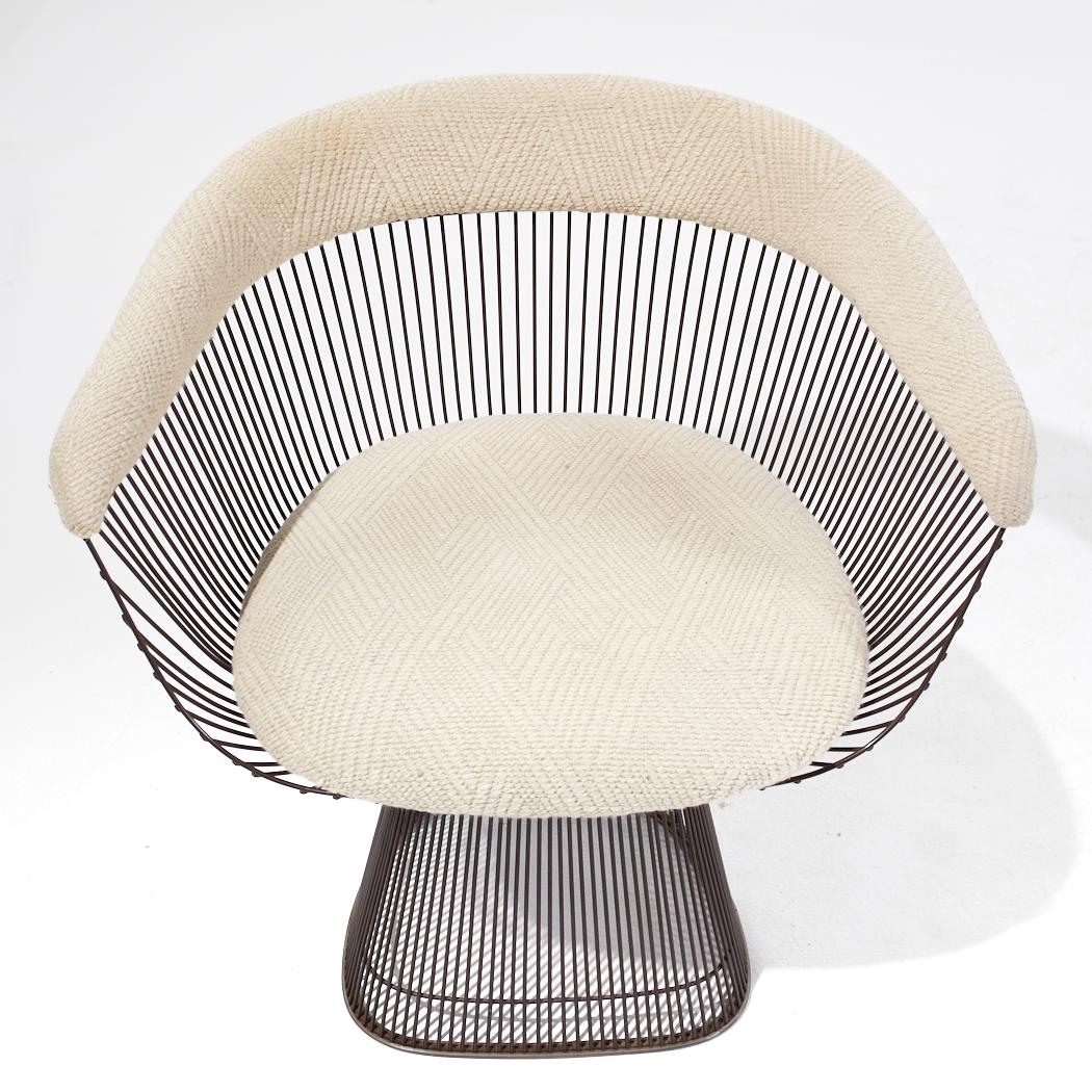 Warren Platner for Knoll Mid Century Bronze Dining Chairs - Set of 8 4