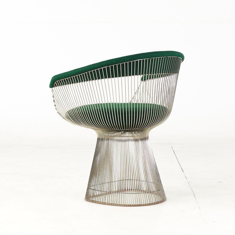 Late 20th Century Warren Platner for Knoll Mid-Century Dining Chair For Sale