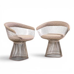 Warren Platner for Knoll Mid Century Dining Chairs - Pair