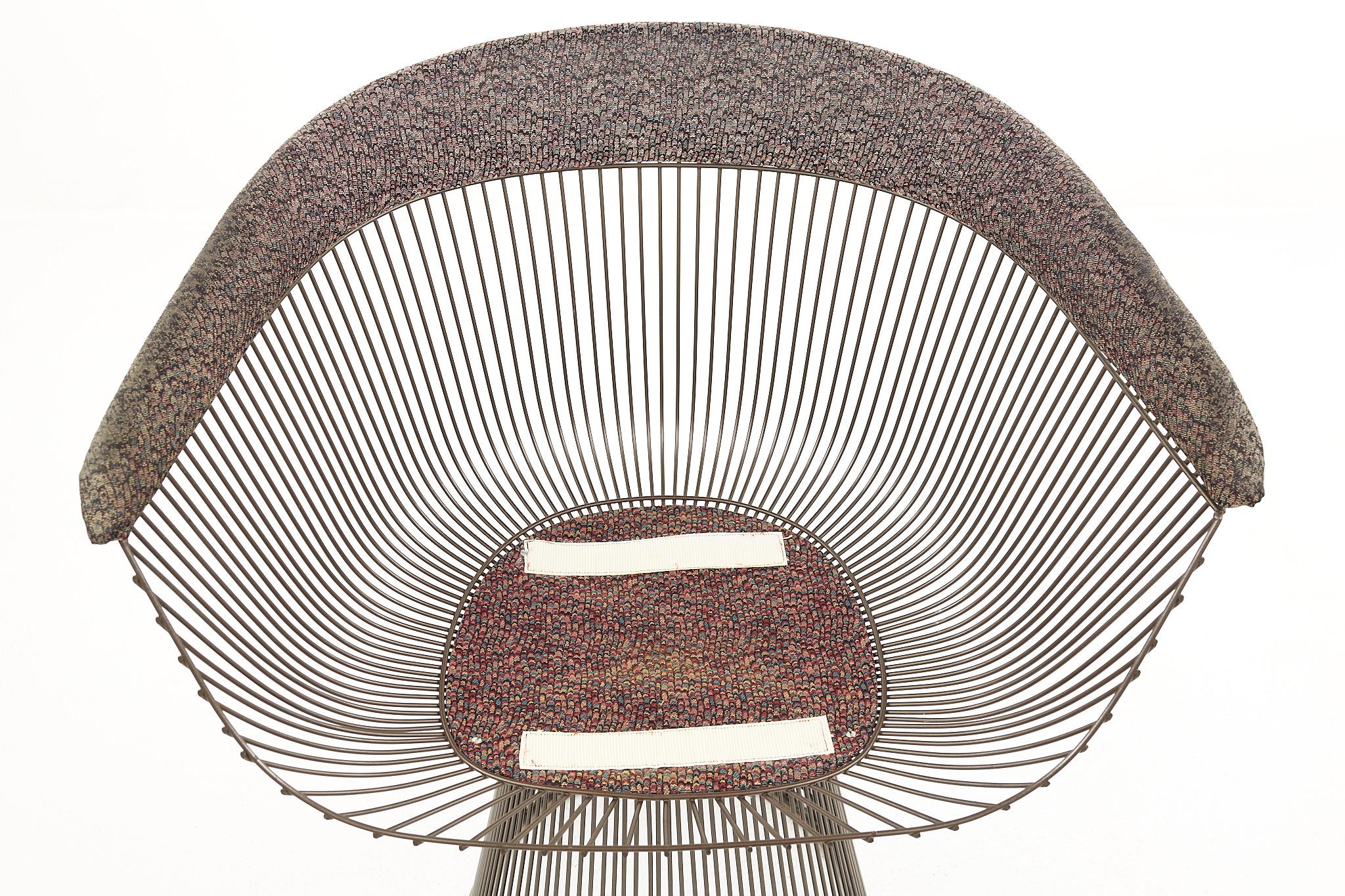 Warren Platner for Knoll Mid Century Dining Chairs, Set of 4 5