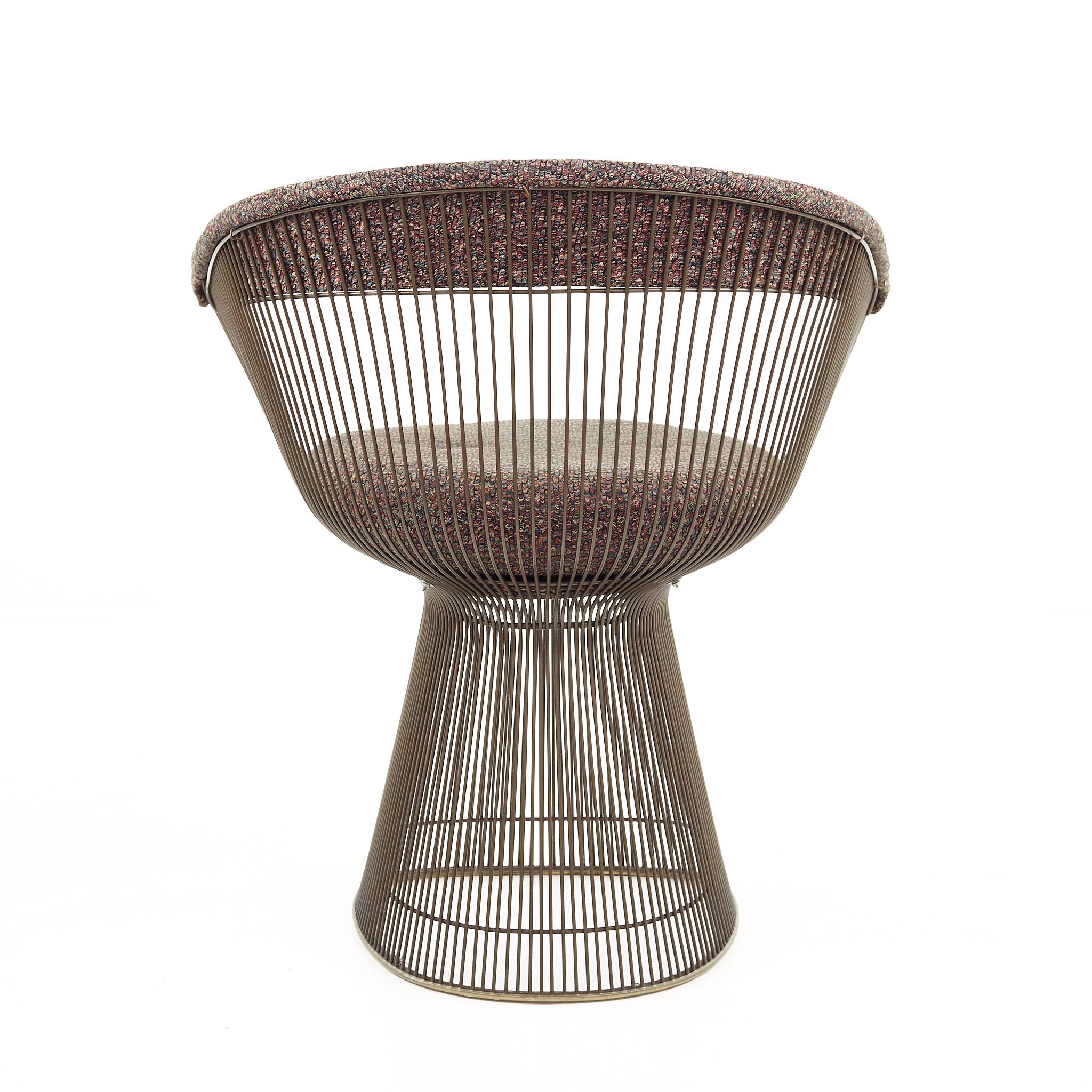 Warren Platner for Knoll Mid Century Dining Chairs, Set of 4 2
