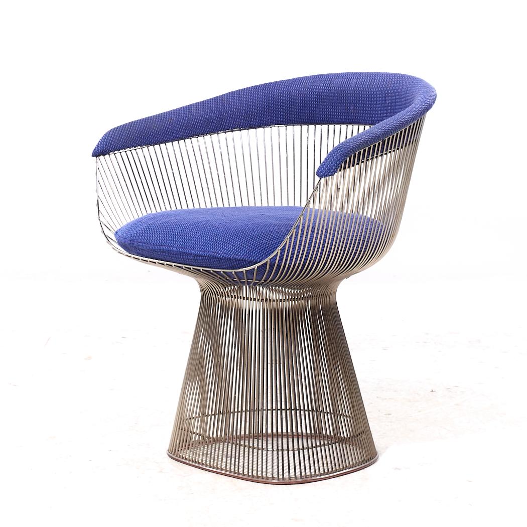 Warren Platner para Knoll Sillas de comedor Mid Century - Set de 6 finales del siglo XX en venta
