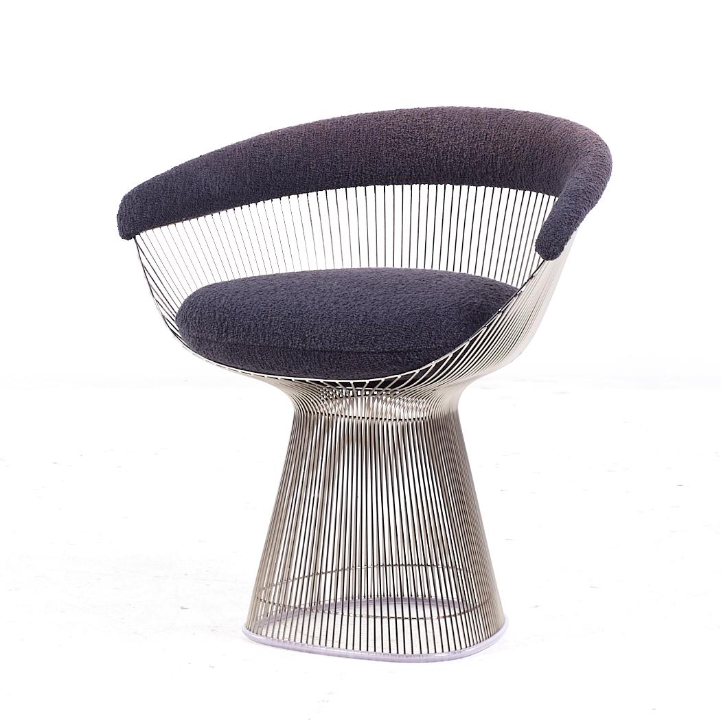 Late 20th Century Warren Platner for Knoll Mid Century Dining Chairs - Set of 8 For Sale