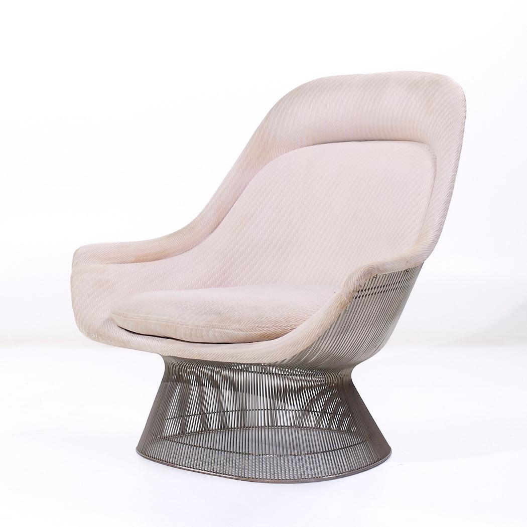 Mid-Century Modern Warren Platner for Knoll Mid Century Easy Lounge Chair For Sale