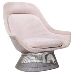 Warren Platner per Knoll Sedia da salotto facile di metà secolo