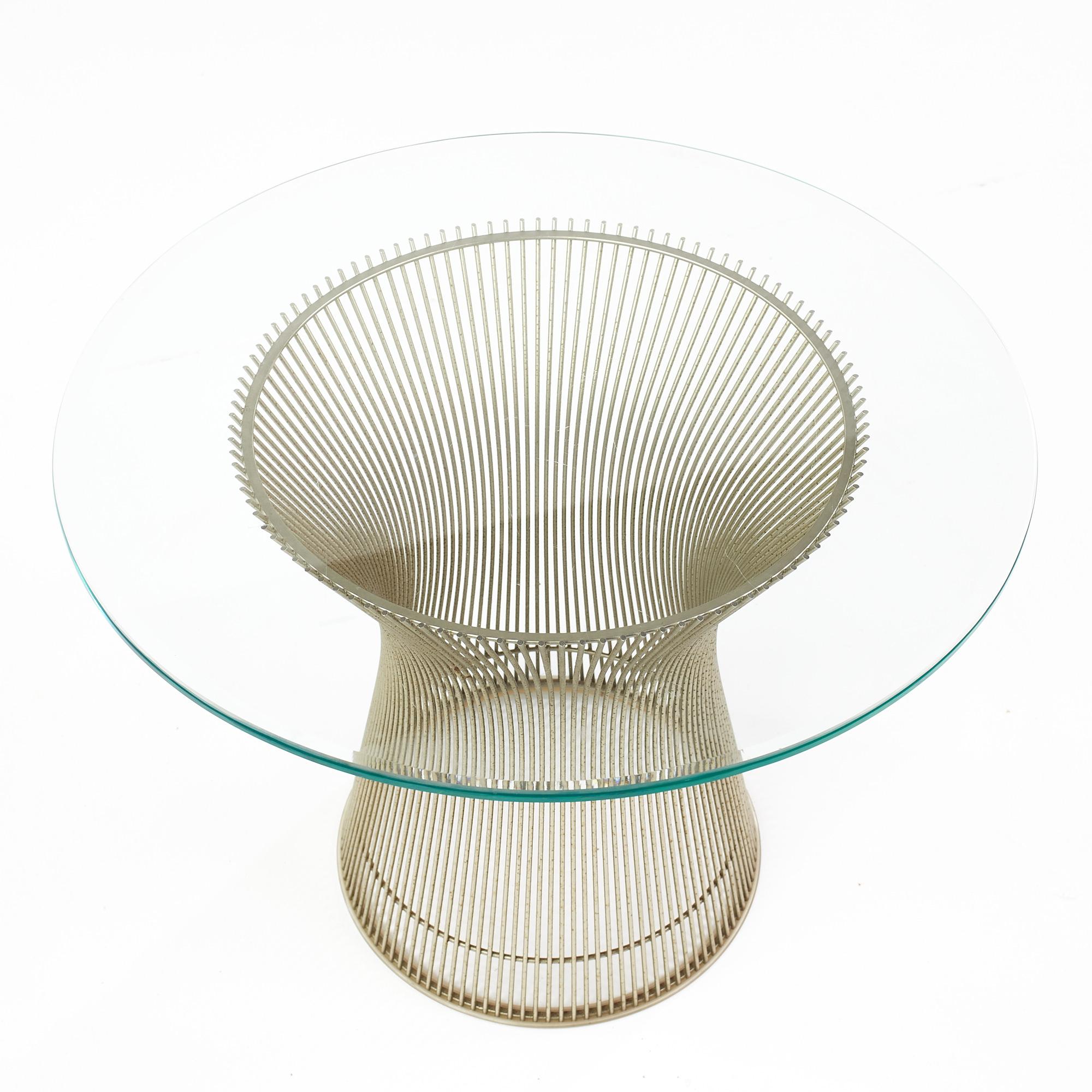 Warren Platner for Knoll Mid Century End Table For Sale 1