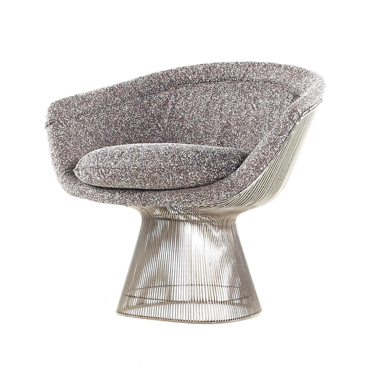 Mid-Century Modern Warren Platner for Knoll Mid Century Lounge Chair For Sale