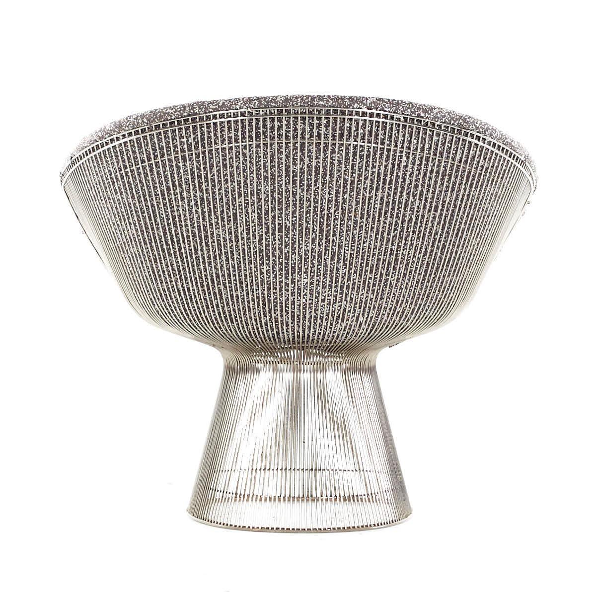 Warren Platner for Knoll Mid Century Lounge Chair In Good Condition For Sale In Countryside, IL