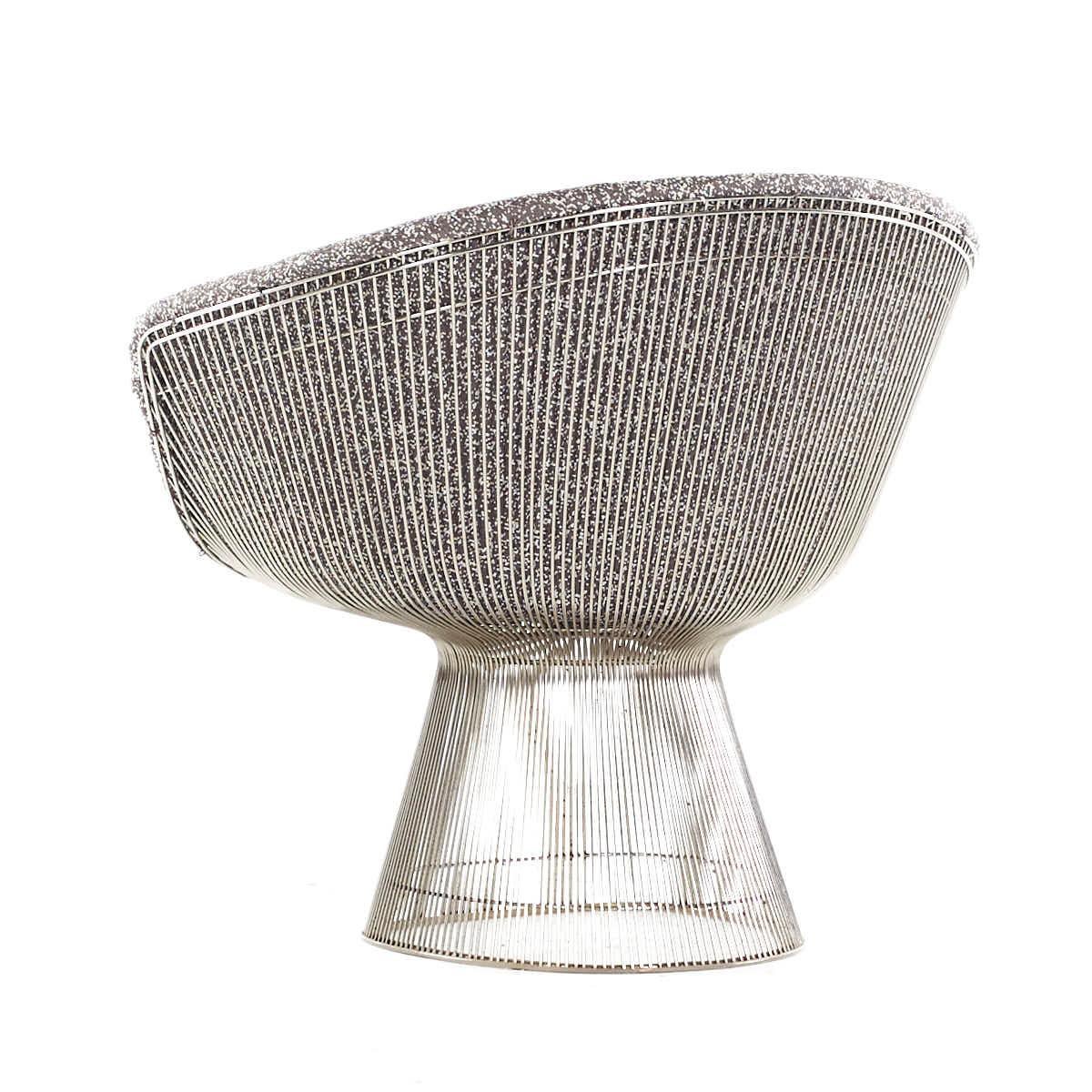 Late 20th Century Warren Platner for Knoll Mid Century Lounge Chair For Sale