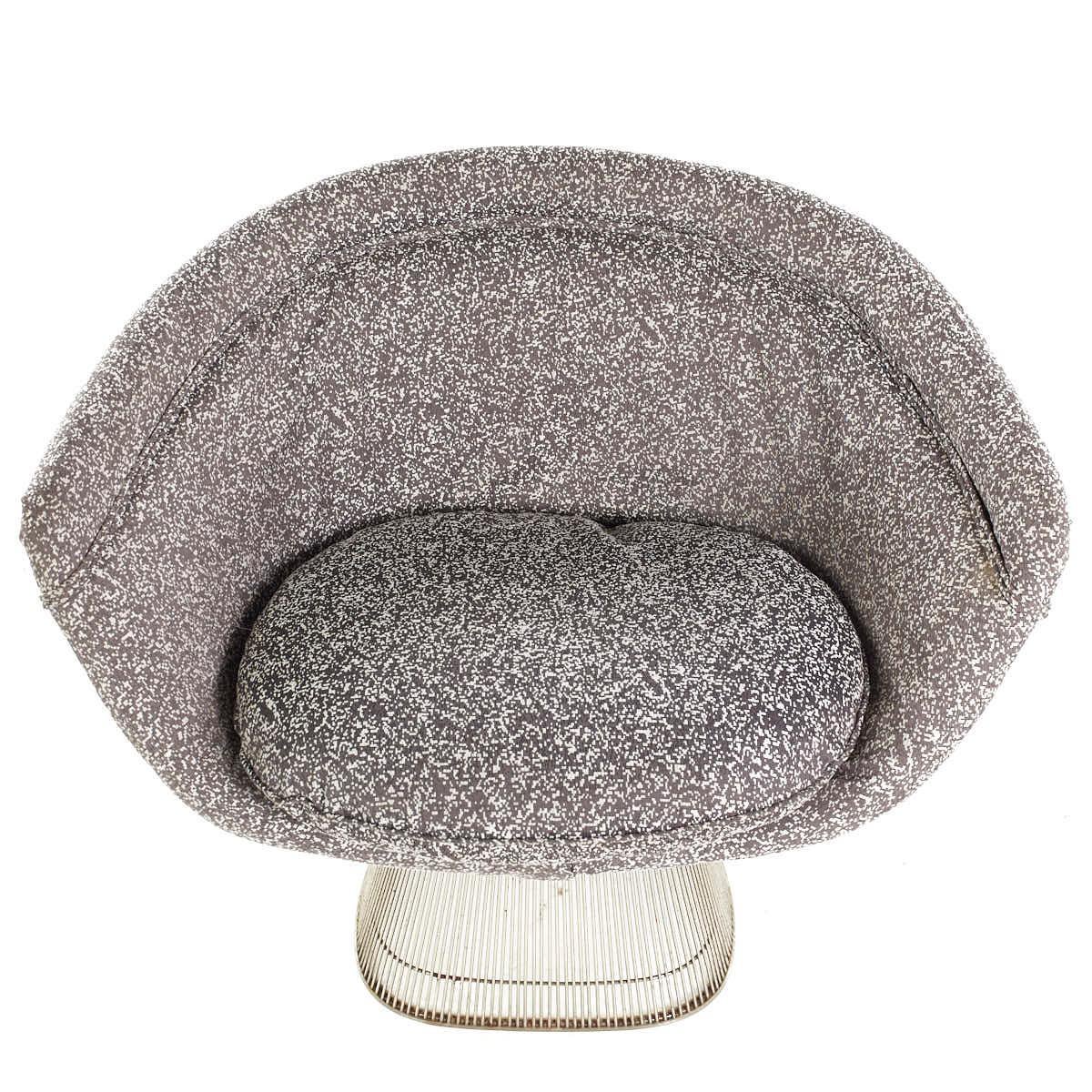 Warren Platner for Knoll Mid Century Lounge Chair For Sale 2