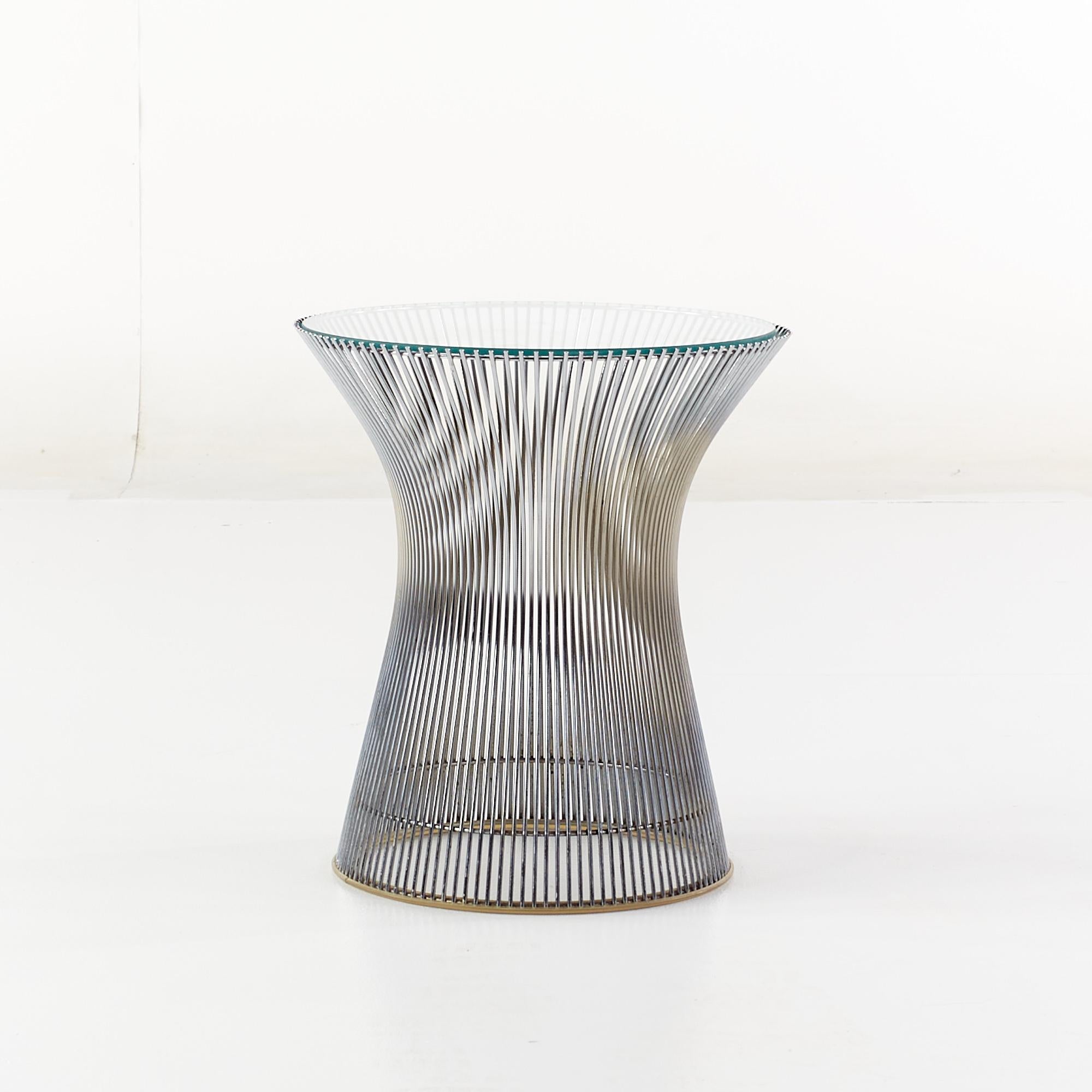 Américain Table d'appoint Mid Century Warren Platner pour Knoll en vente