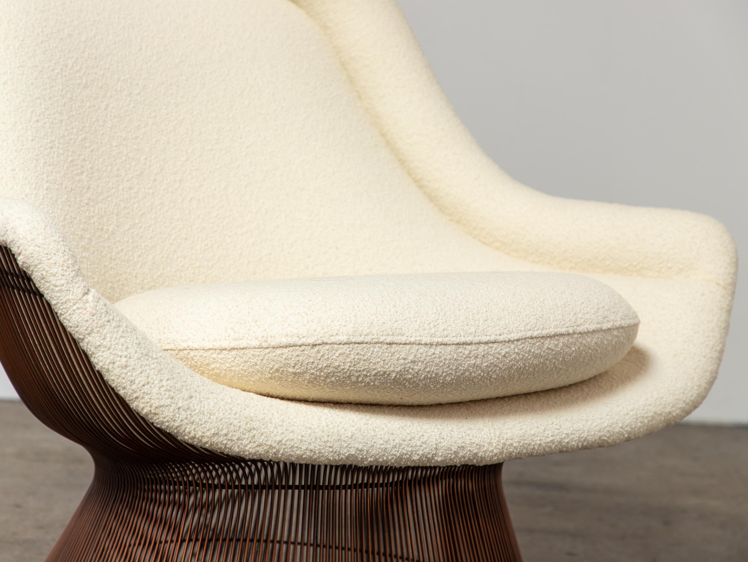 Fauteuil Warren Platner en bronze en vente 6