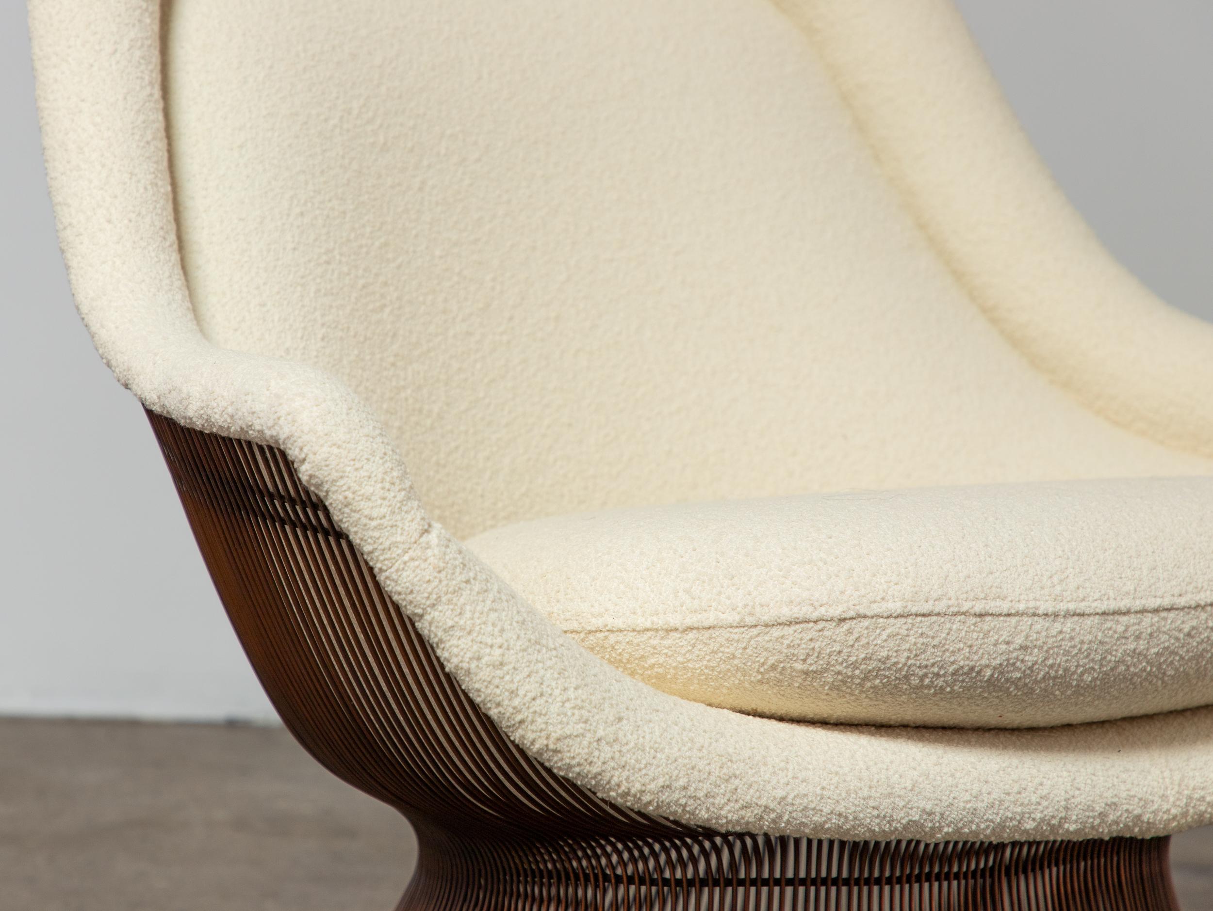 Fauteuil Warren Platner en bronze en vente 7
