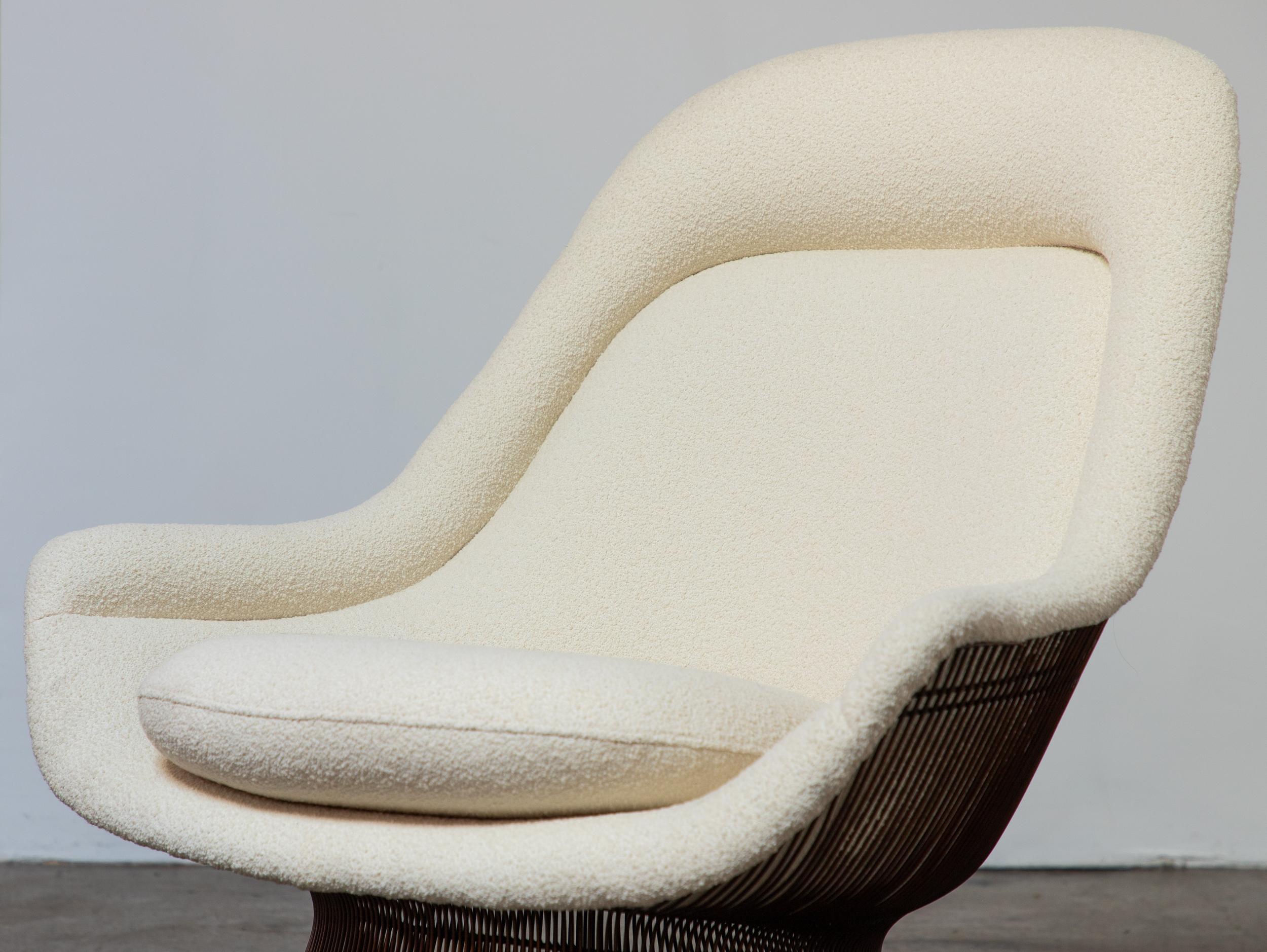 20ième siècle Fauteuil Warren Platner en bronze en vente