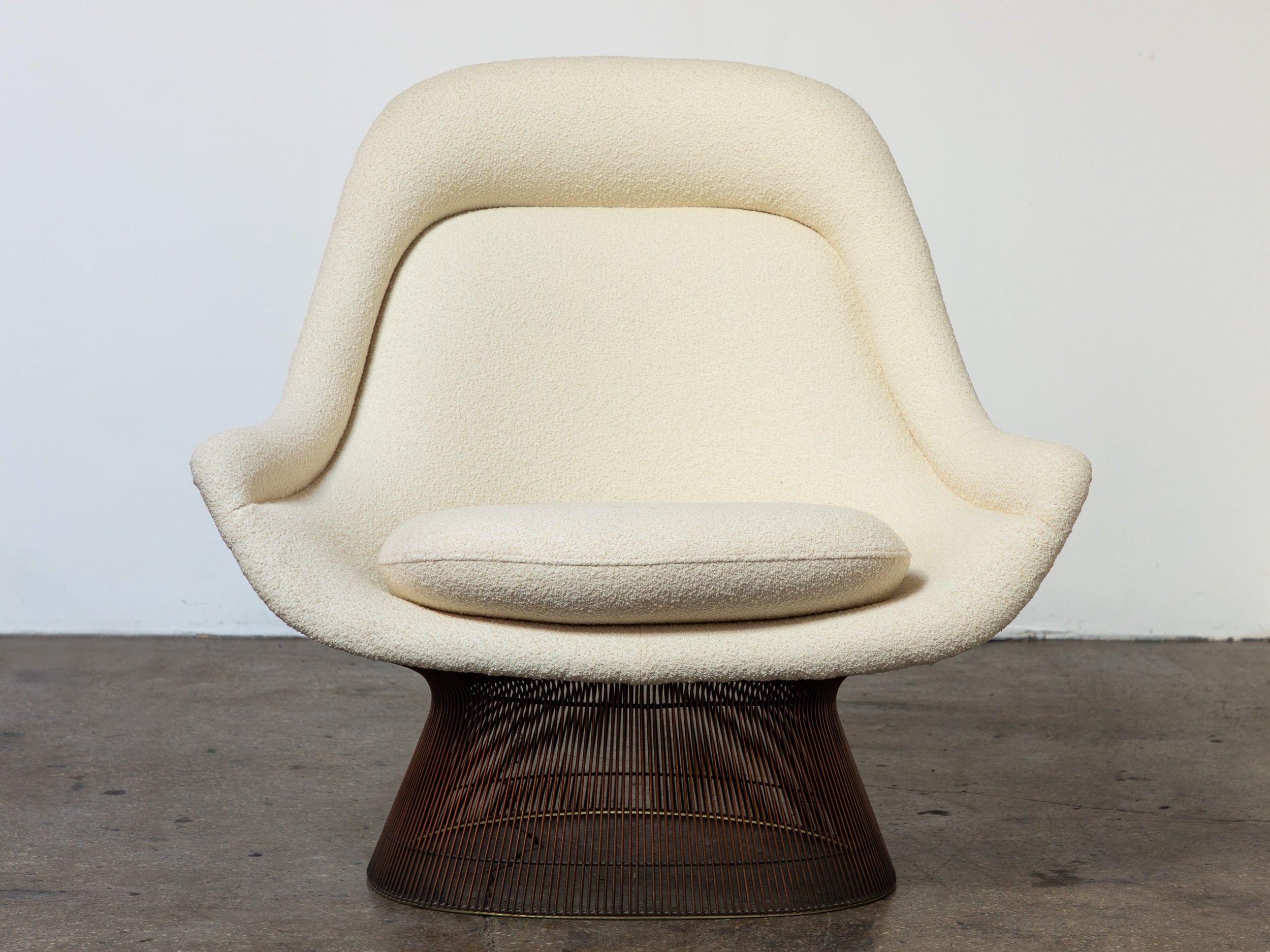Fauteuil Warren Platner en bronze en vente