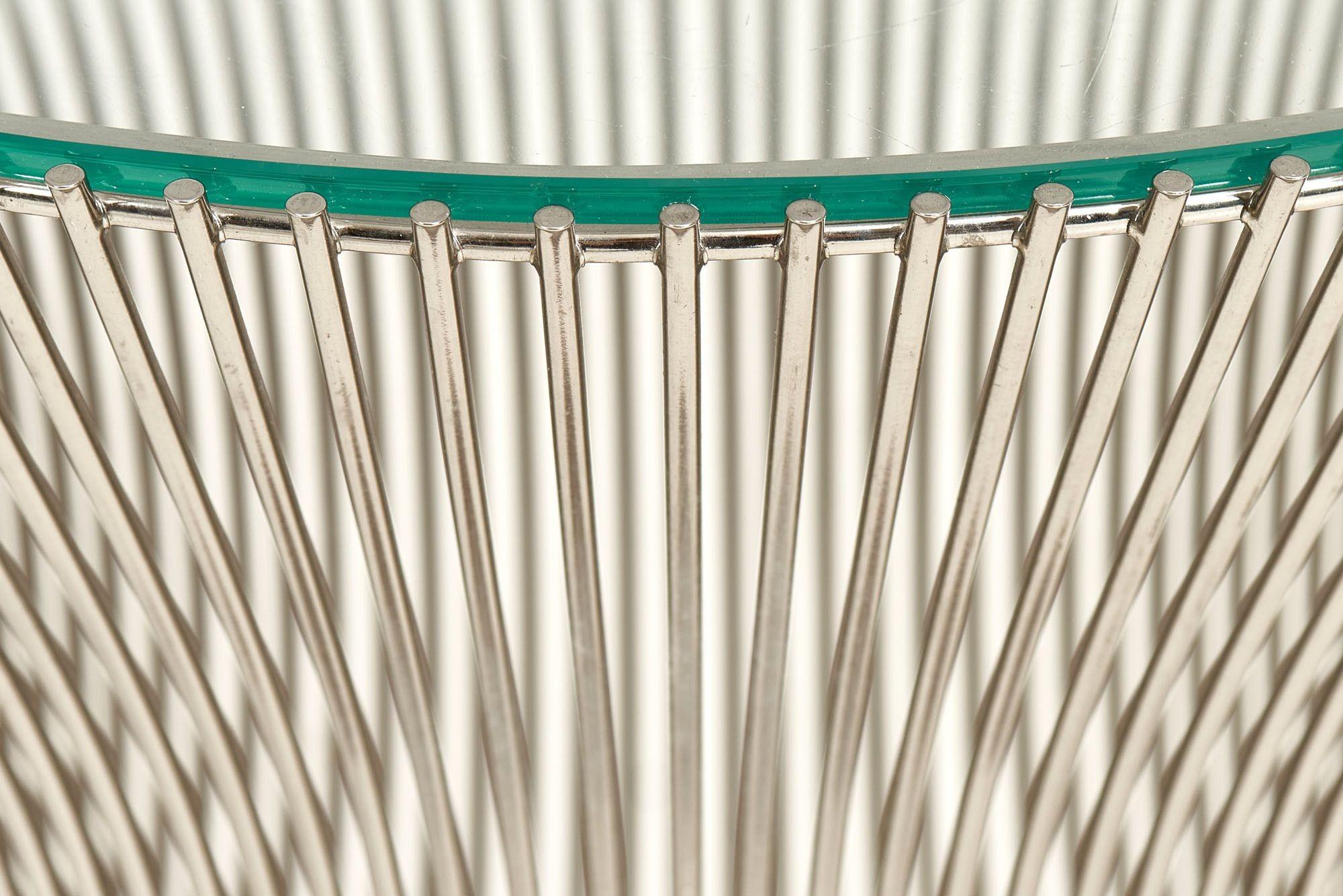 Warren Platner for Knoll Side/End Table, 1960 Acero en venta