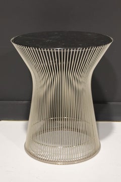 Warren Platner for Knoll Side Table with Marble Top