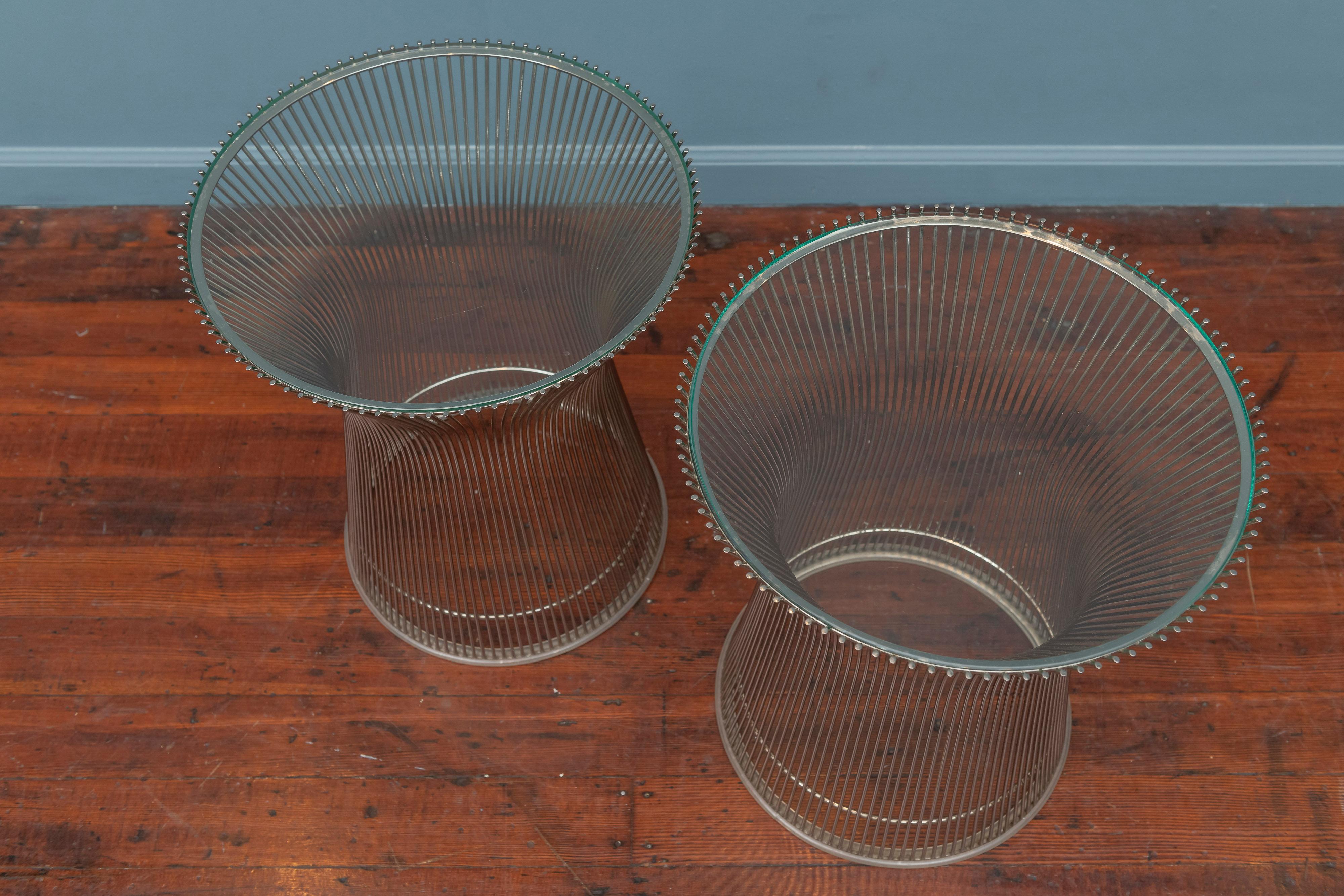 Late 20th Century Warren Platner for Knoll Side Tables