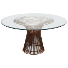 Warren Platner for Knoll Table in Rose Gold