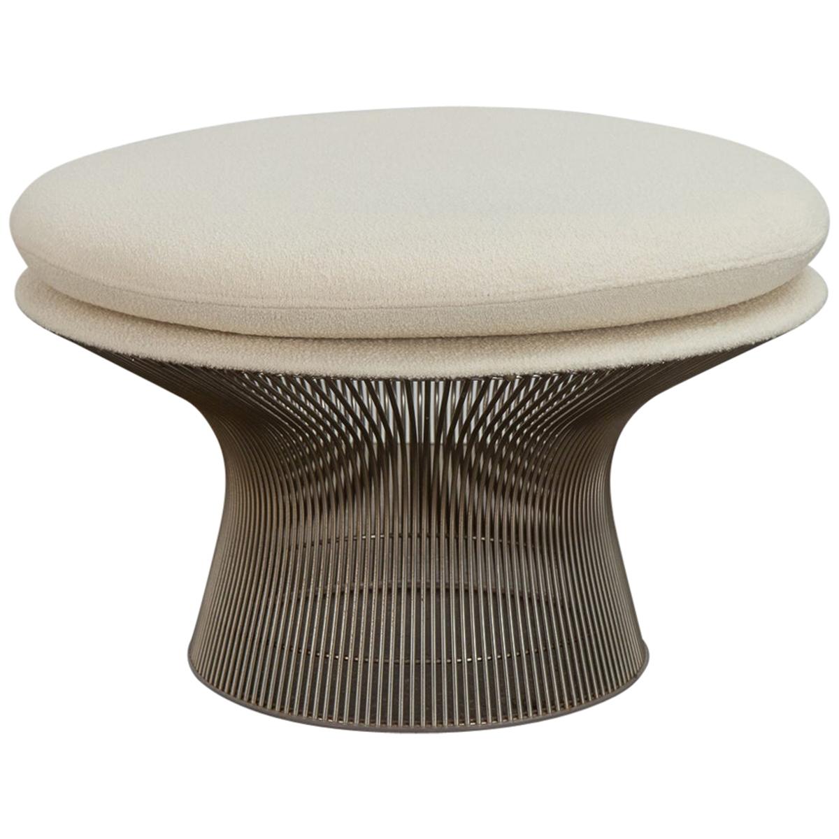 Warren Platner für Knoll Draht-Ottoman