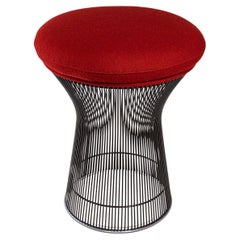 Warren Platner, Knoll International, Kvadrat Tonus Fabric Stool Bronze Metal