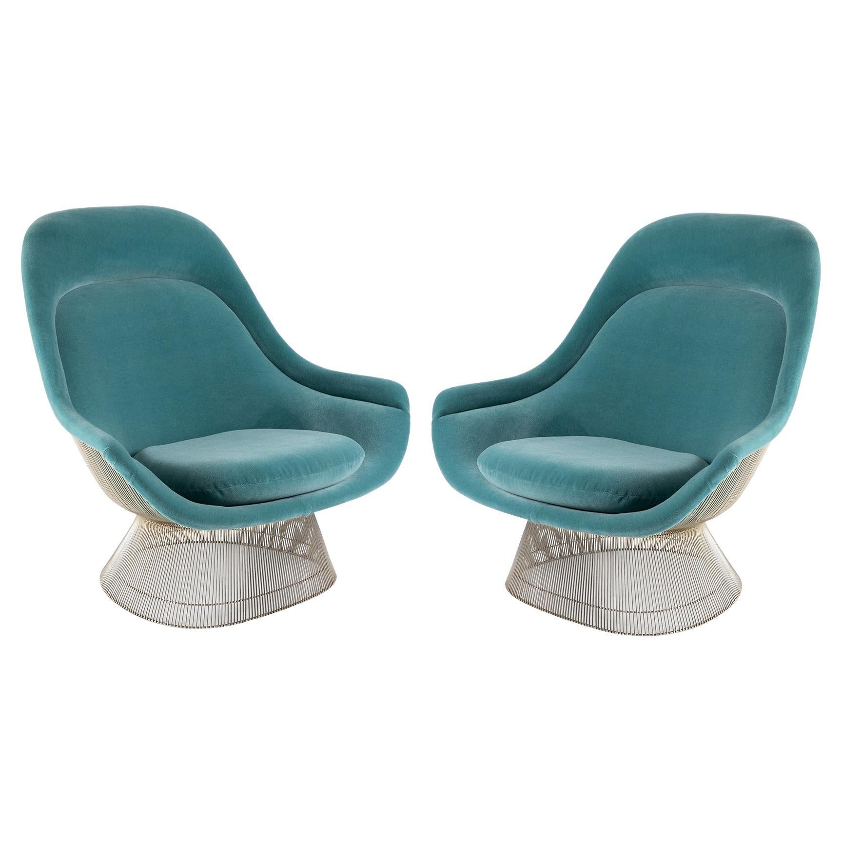 Sculptural High back lounge chair by Warren Platner for Knoll at 1stDibs