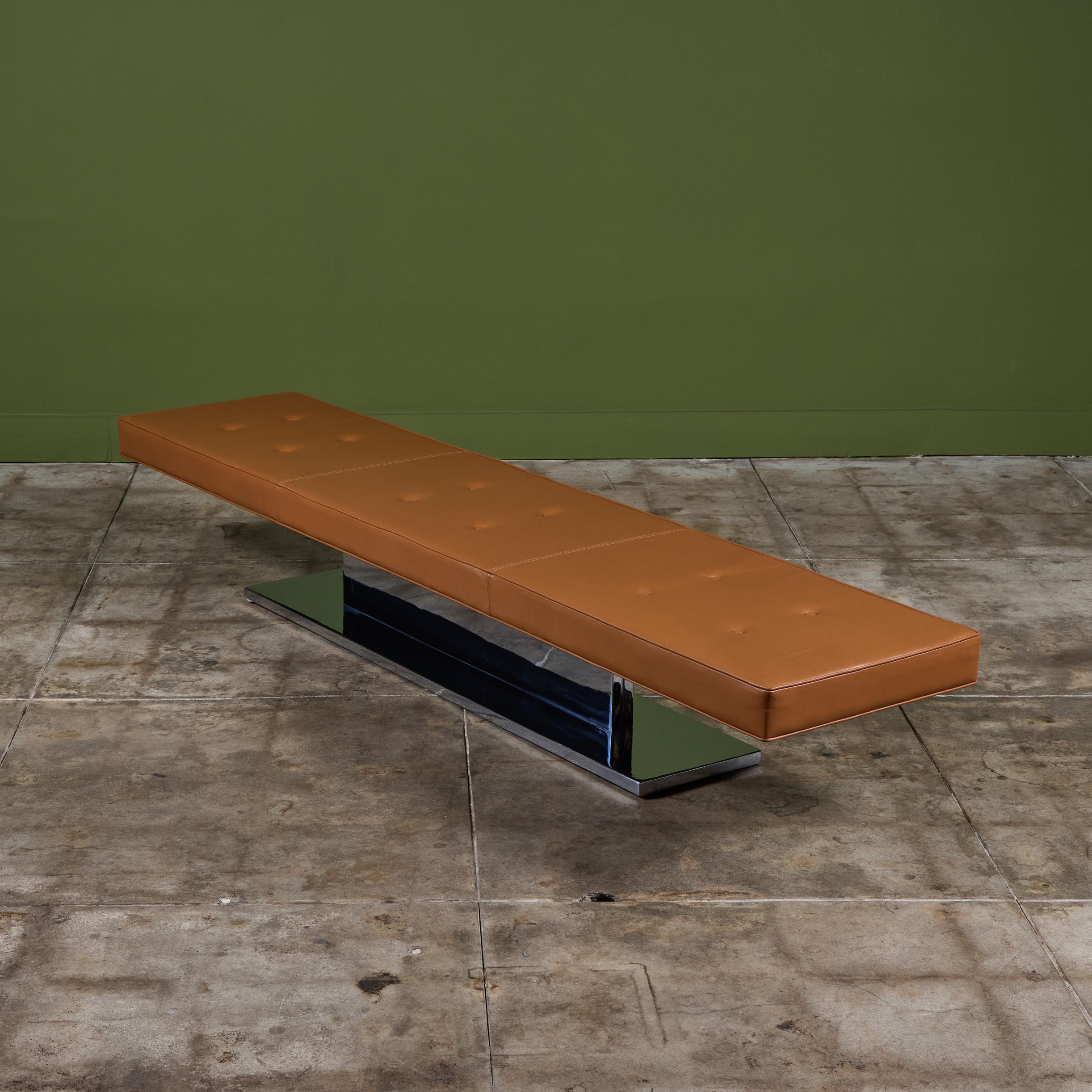 Warren Platner Long Bench for Lehigh Leopold For Sale 6