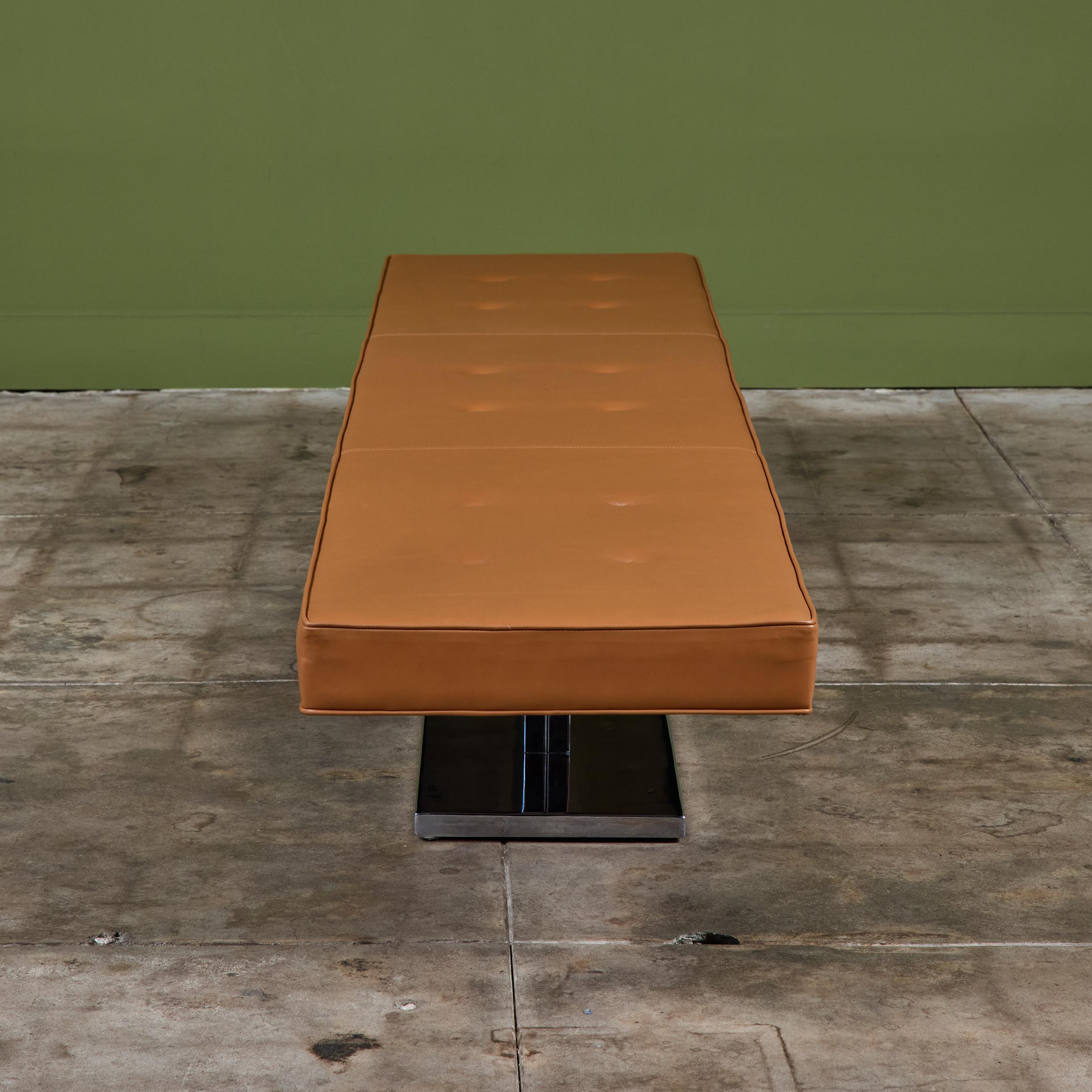 Warren Platner Long Bench for Lehigh Leopold For Sale 1