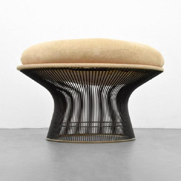 Warren Platner Lounge Chair and Ottoman For Sale at 1stdibs